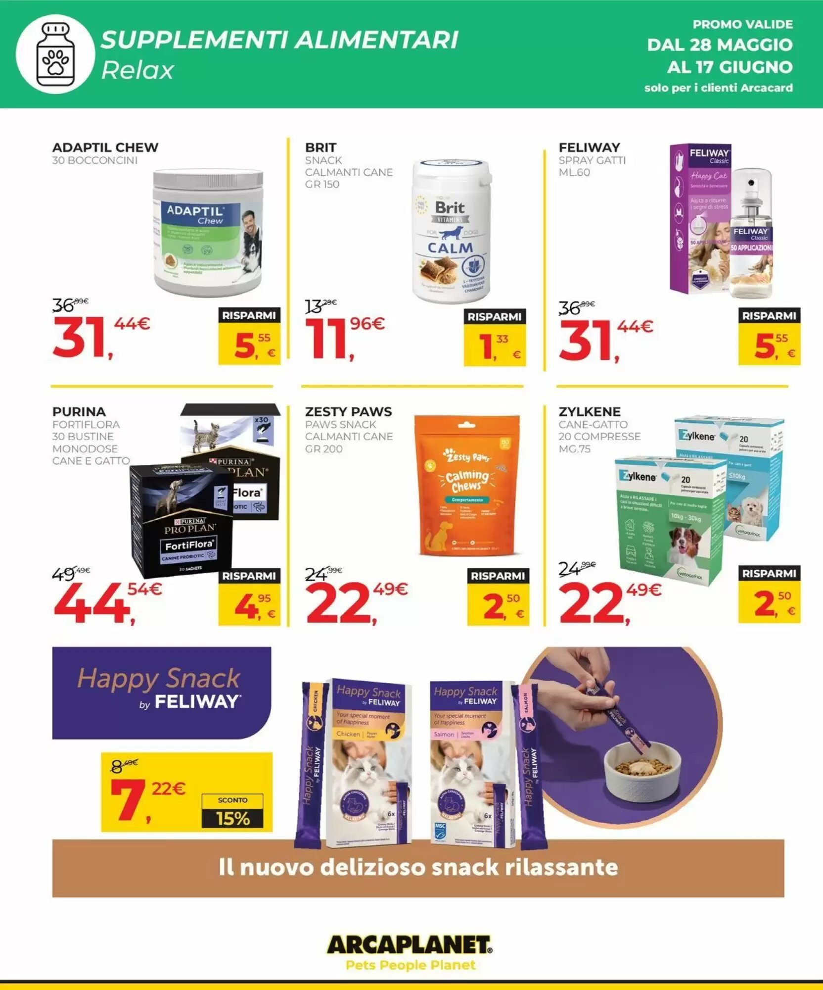 Volantino promozionale Arcaplanet  valide dal 28/05/2026 - Pagina 26.