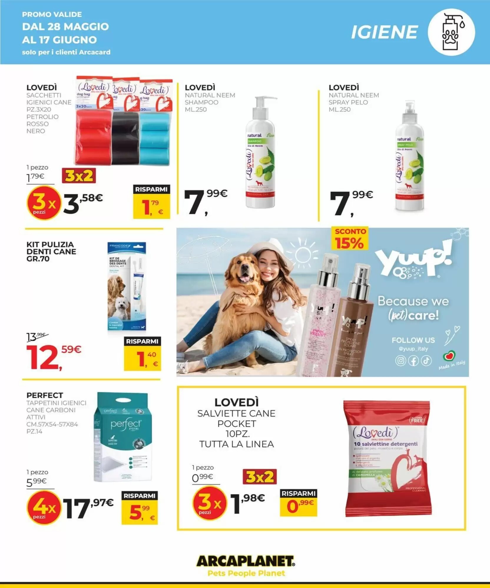 Volantino promozionale Arcaplanet  valide dal 28/05/2026 - Pagina 27.