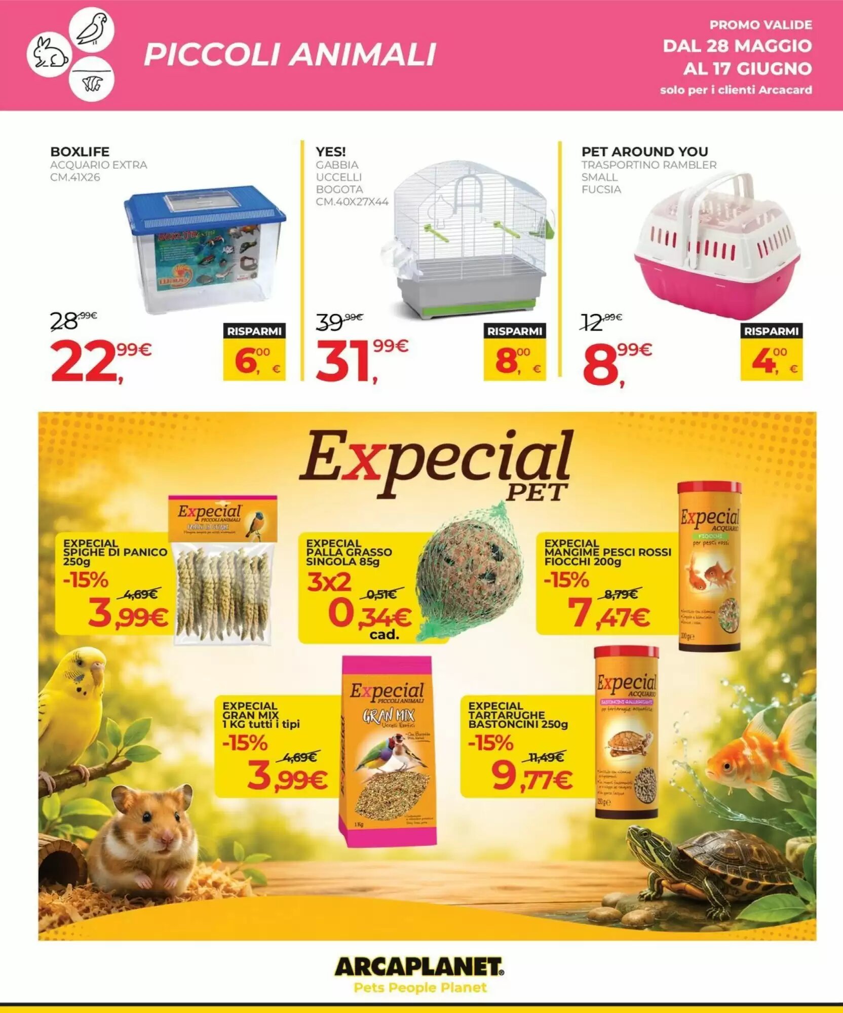 Volantino promozionale Arcaplanet  valide dal 28/05/2026 - Pagina 28.
