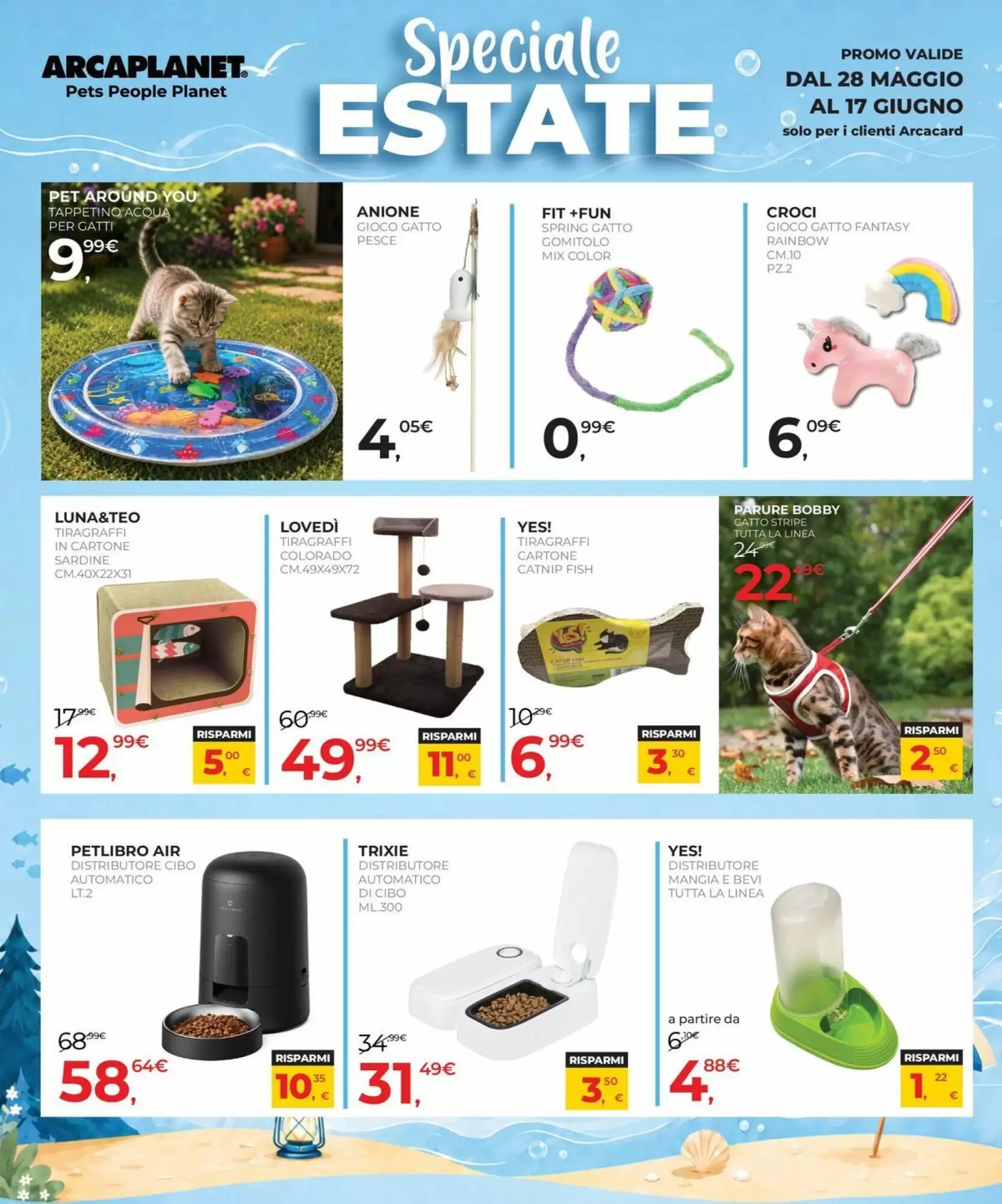 Volantino promozionale Arcaplanet  valide dal 28/05/2026 - Pagina 32.