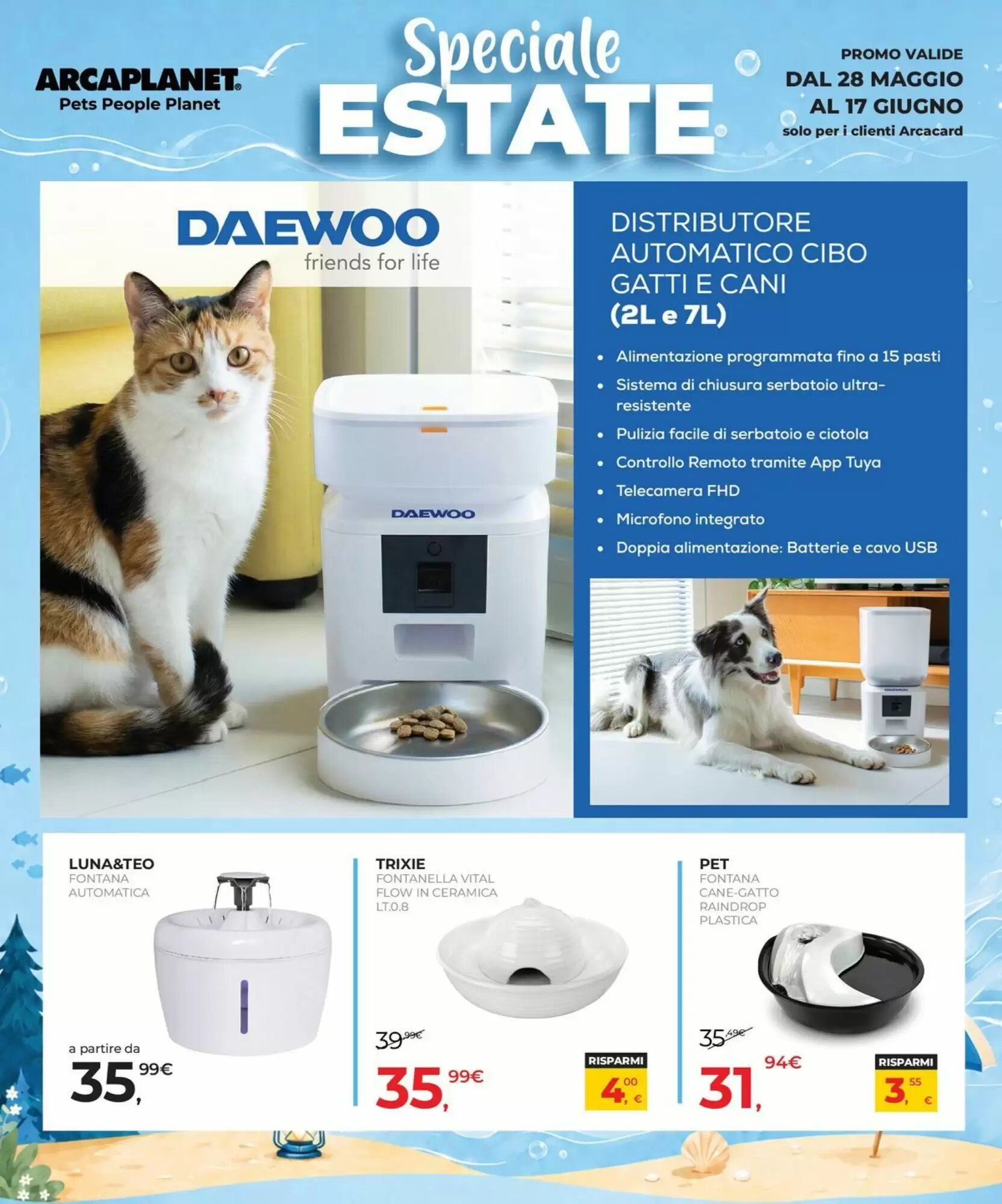 Volantino promozionale Arcaplanet  valide dal 28/05/2026 - Pagina 34.