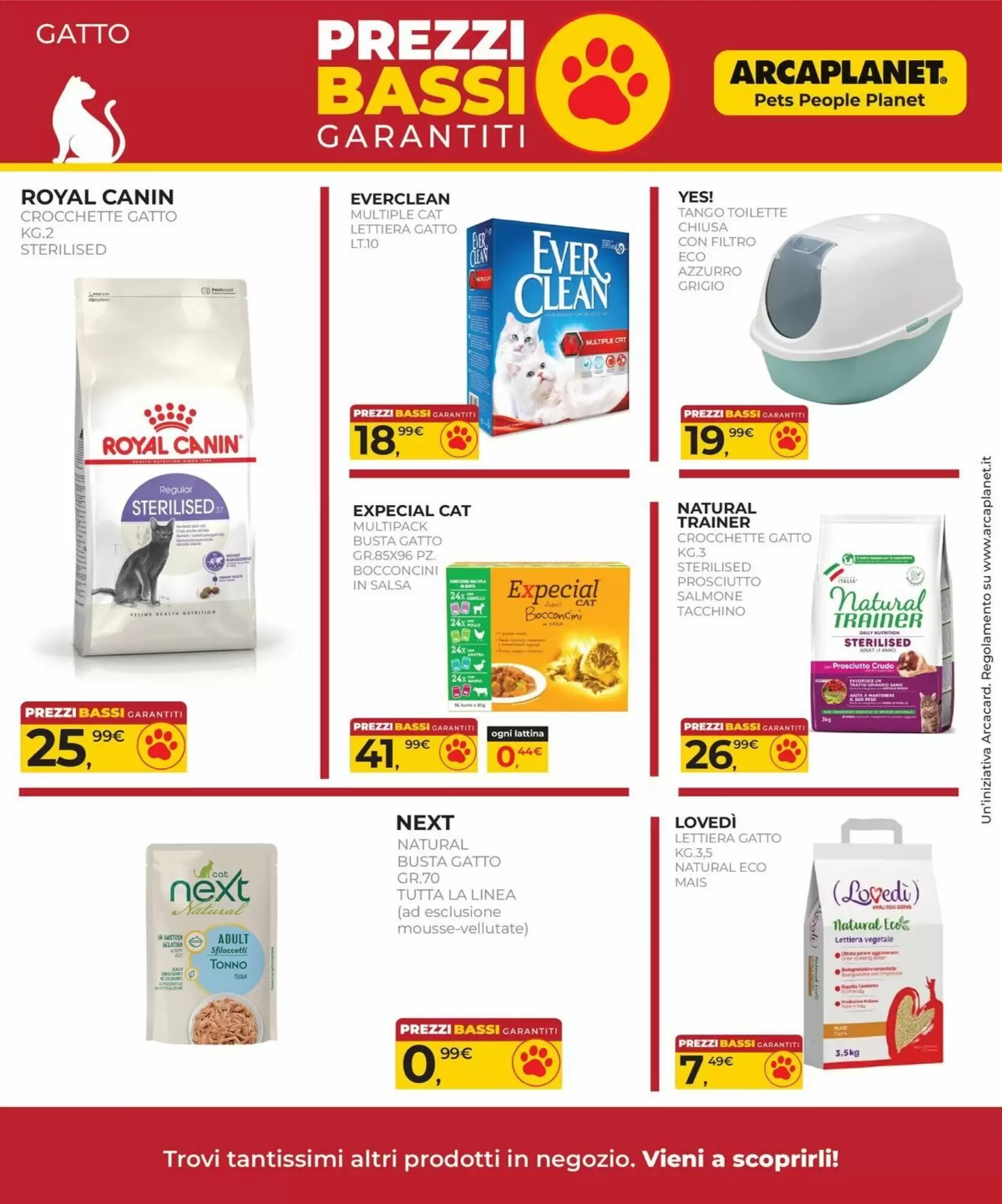 Volantino promozionale Arcaplanet  valide dal 28/05/2026 - Pagina 41.