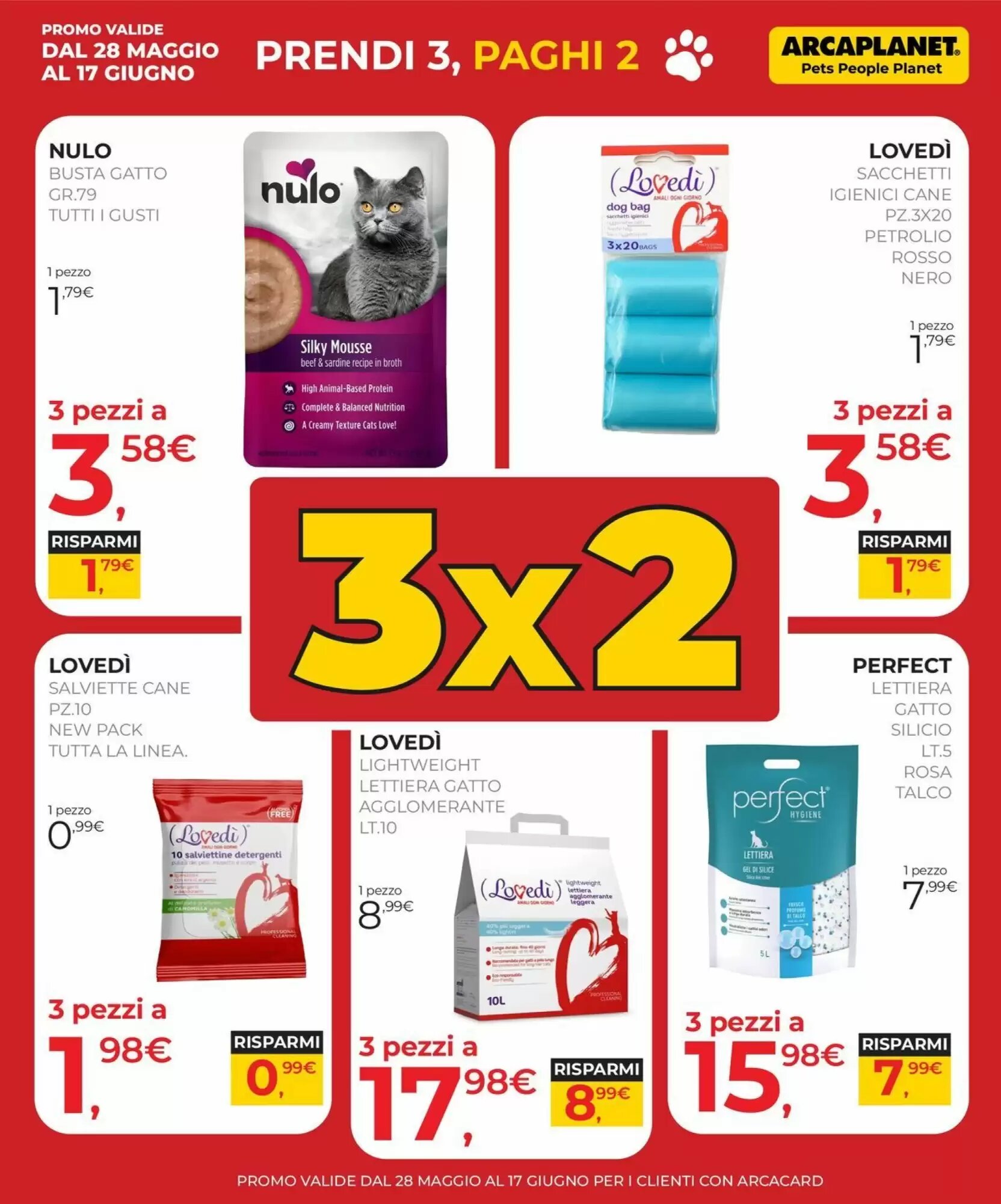 Volantino promozionale Arcaplanet  valide dal 28/05/2026 - Pagina 7.