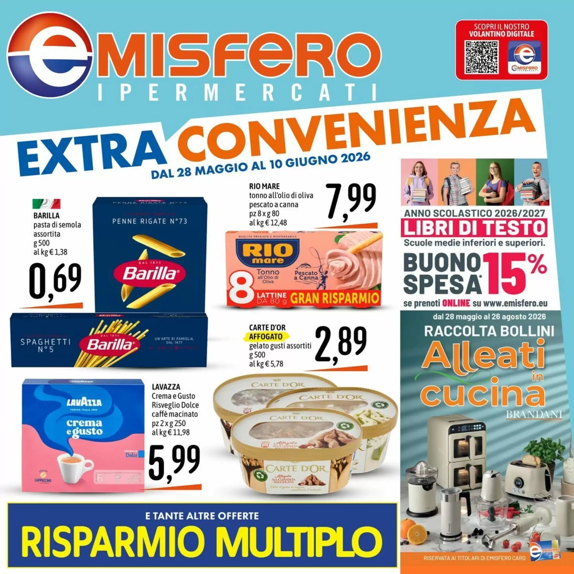 Volantino promozionale Emisfero  valide dal 28/05/2026 - Pagina 1.