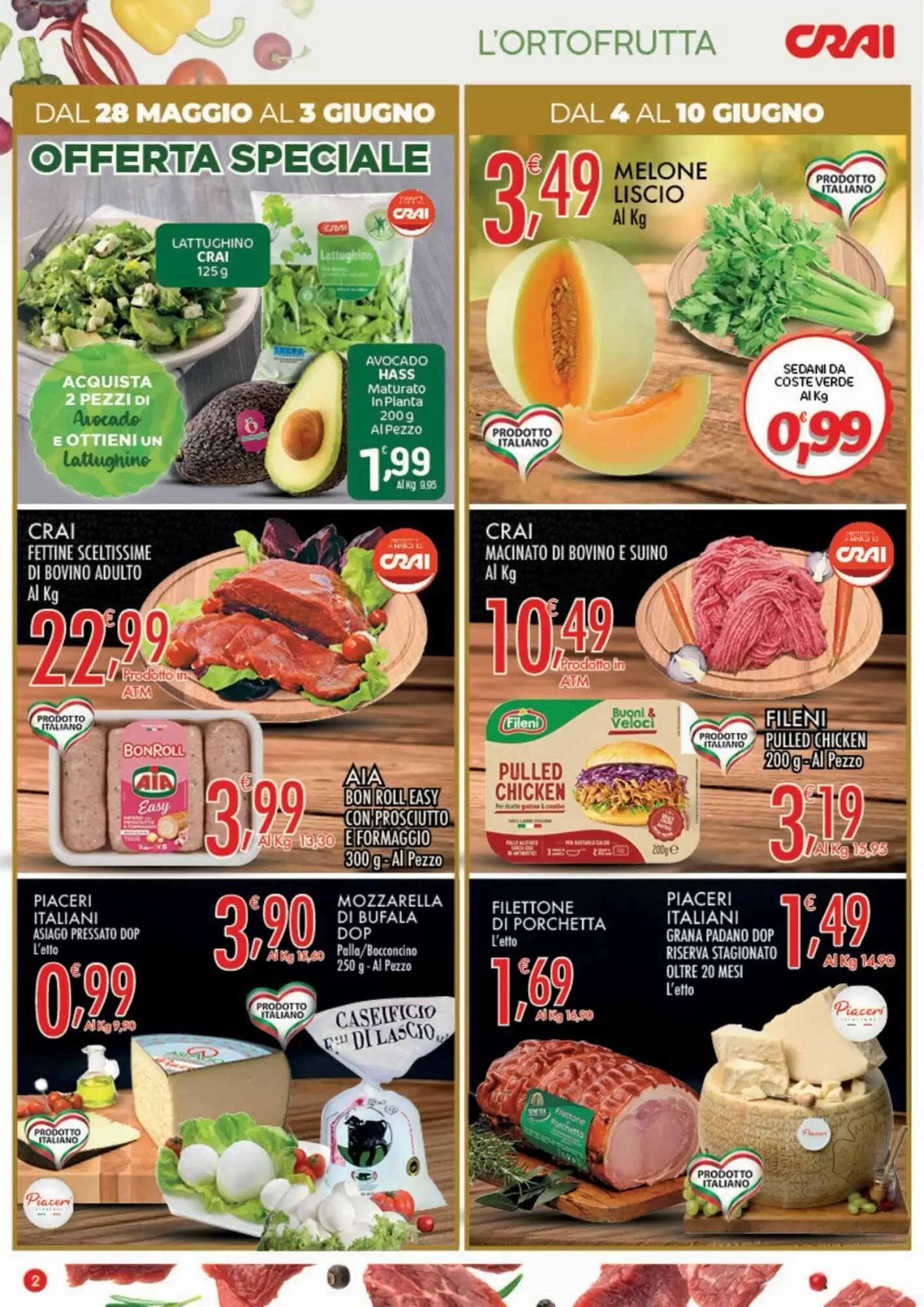 Volantino promozionale Crai  valide dal 28/05/2026 - Pagina 2.