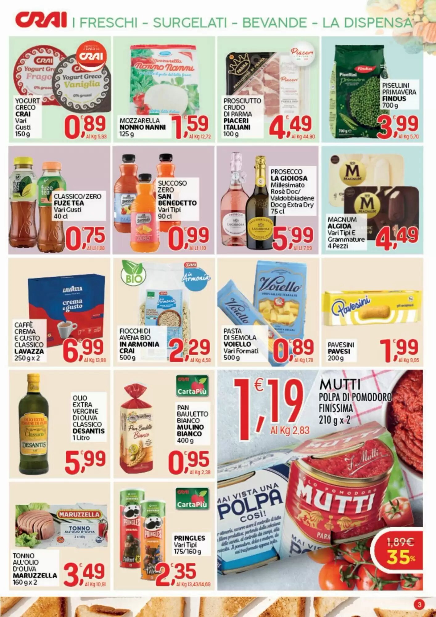 Volantino promozionale Crai  valide dal 28/05/2026 - Pagina 3.