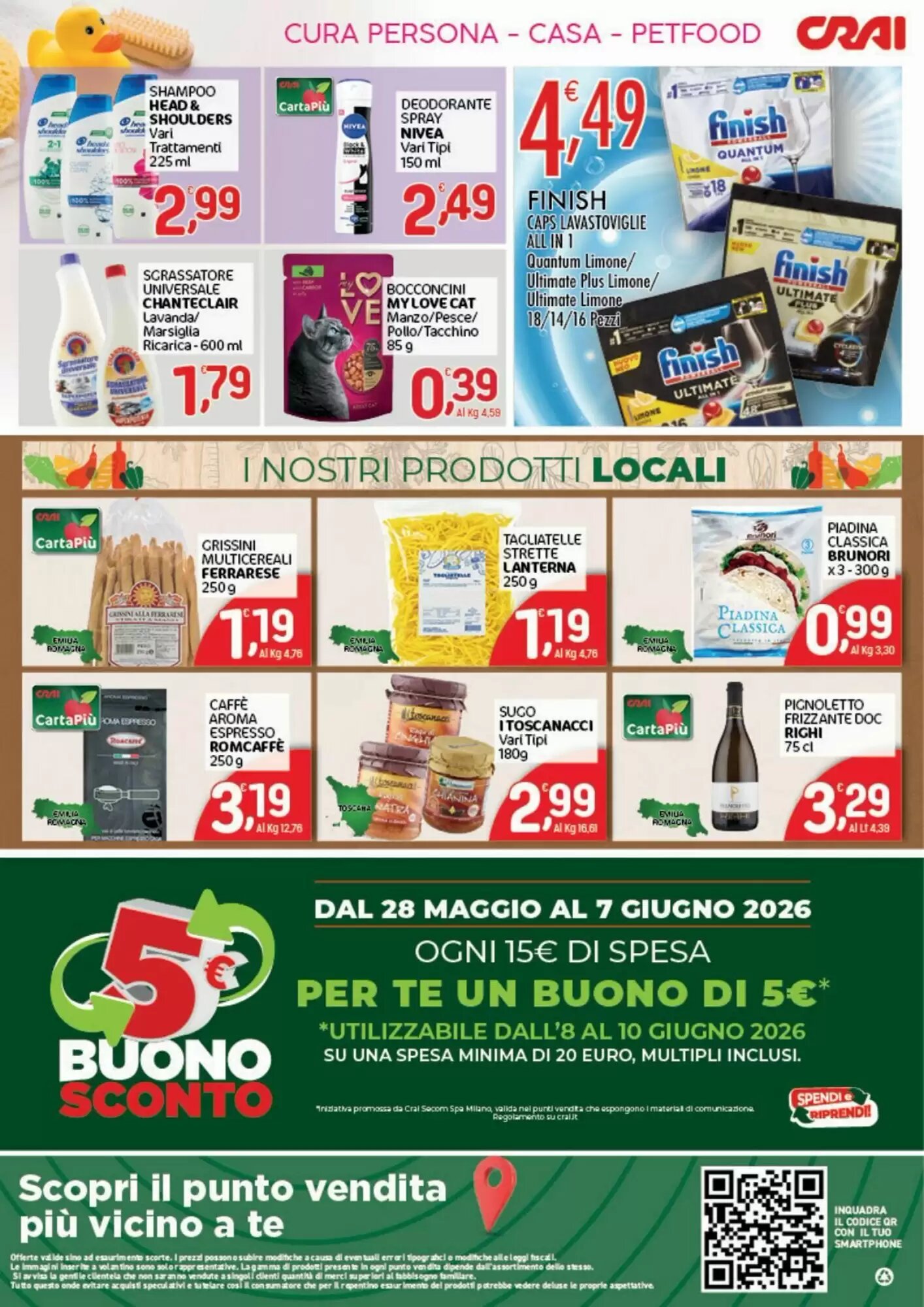 Volantino promozionale Crai  valide dal 28/05/2026 - Pagina 4.