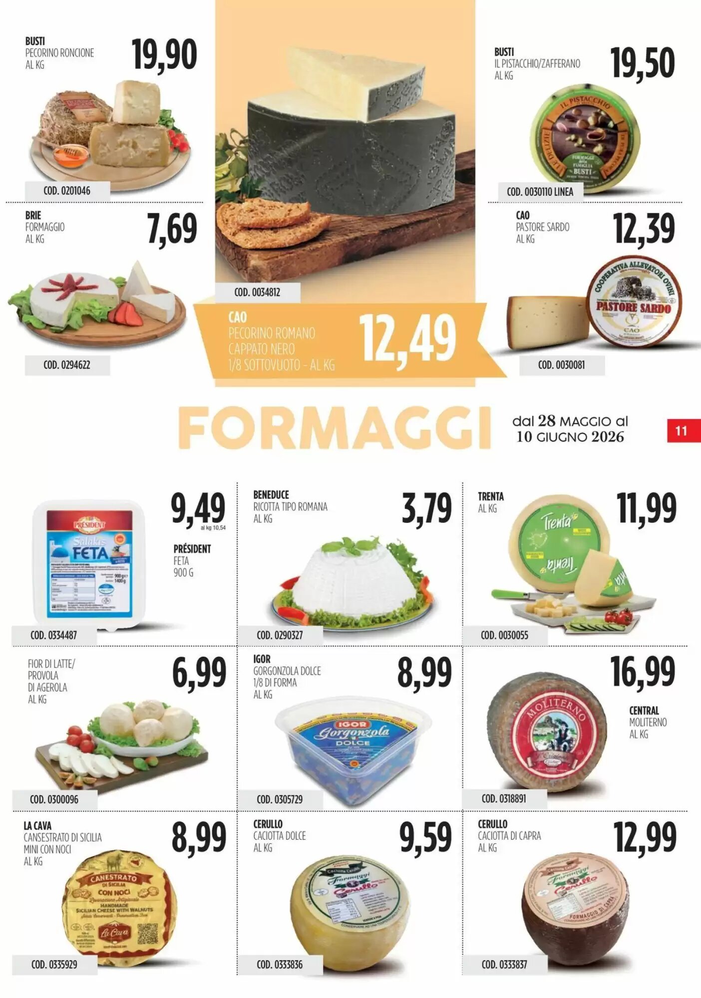 Volantino promozionale Carico Cash & Carry  valide dal 28/05/2026 - Pagina 11.