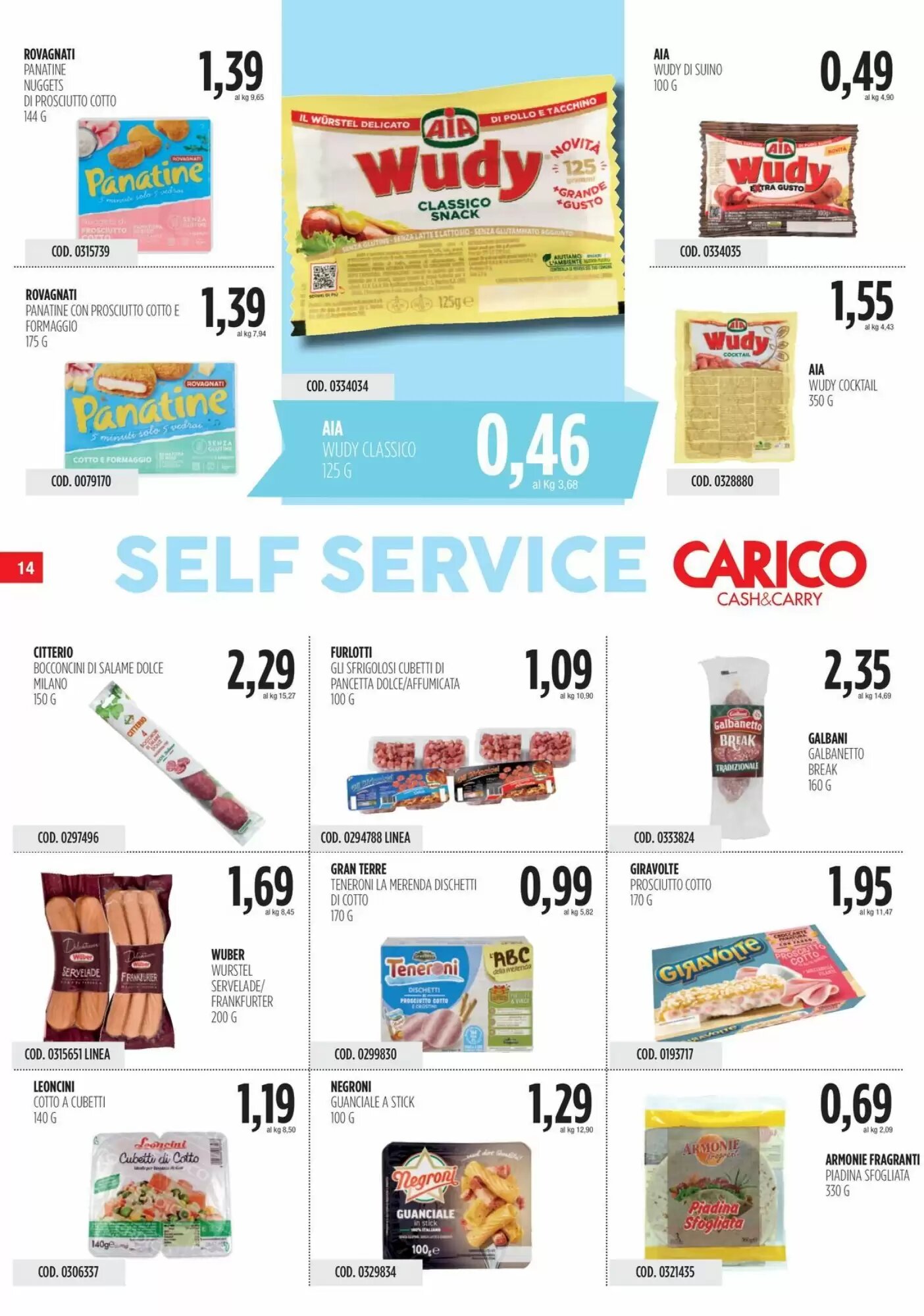 Volantino promozionale Carico Cash & Carry  valide dal 28/05/2026 - Pagina 14.