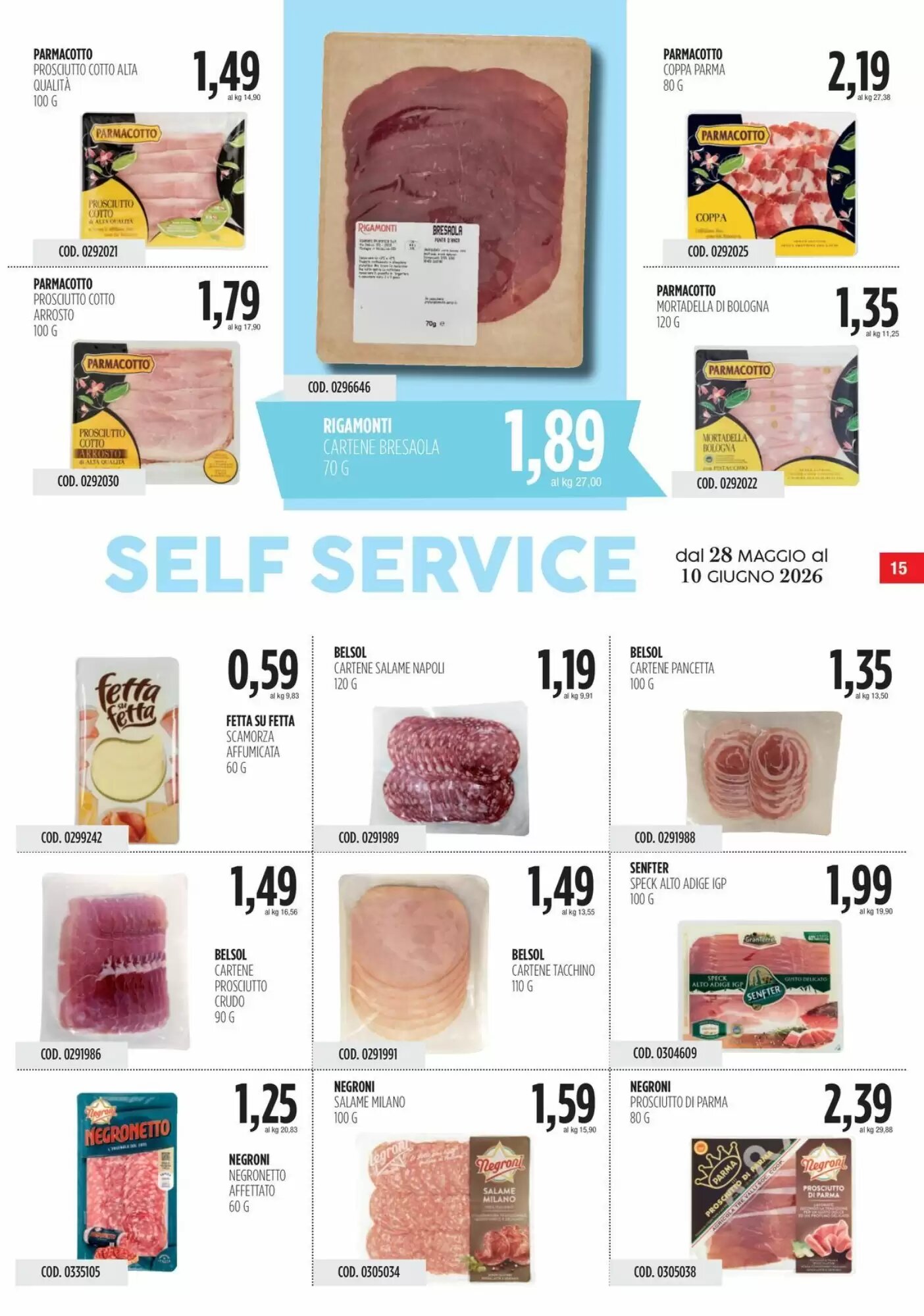 Volantino promozionale Carico Cash & Carry  valide dal 28/05/2026 - Pagina 15.