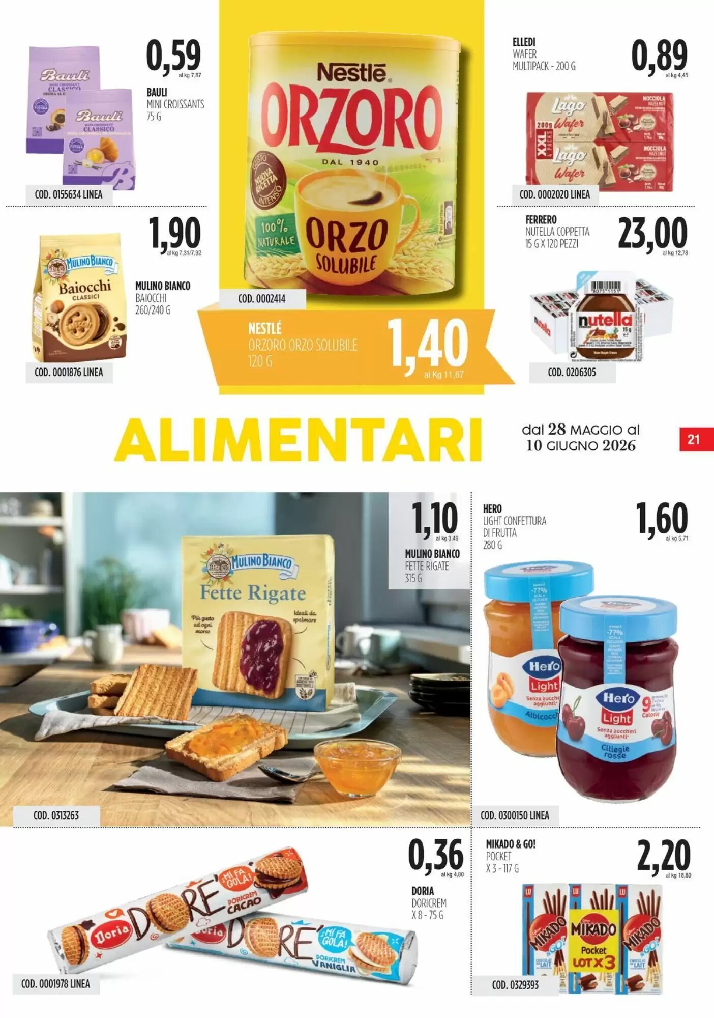 Volantino promozionale Carico Cash & Carry  valide dal 28/05/2026 - Pagina 21.