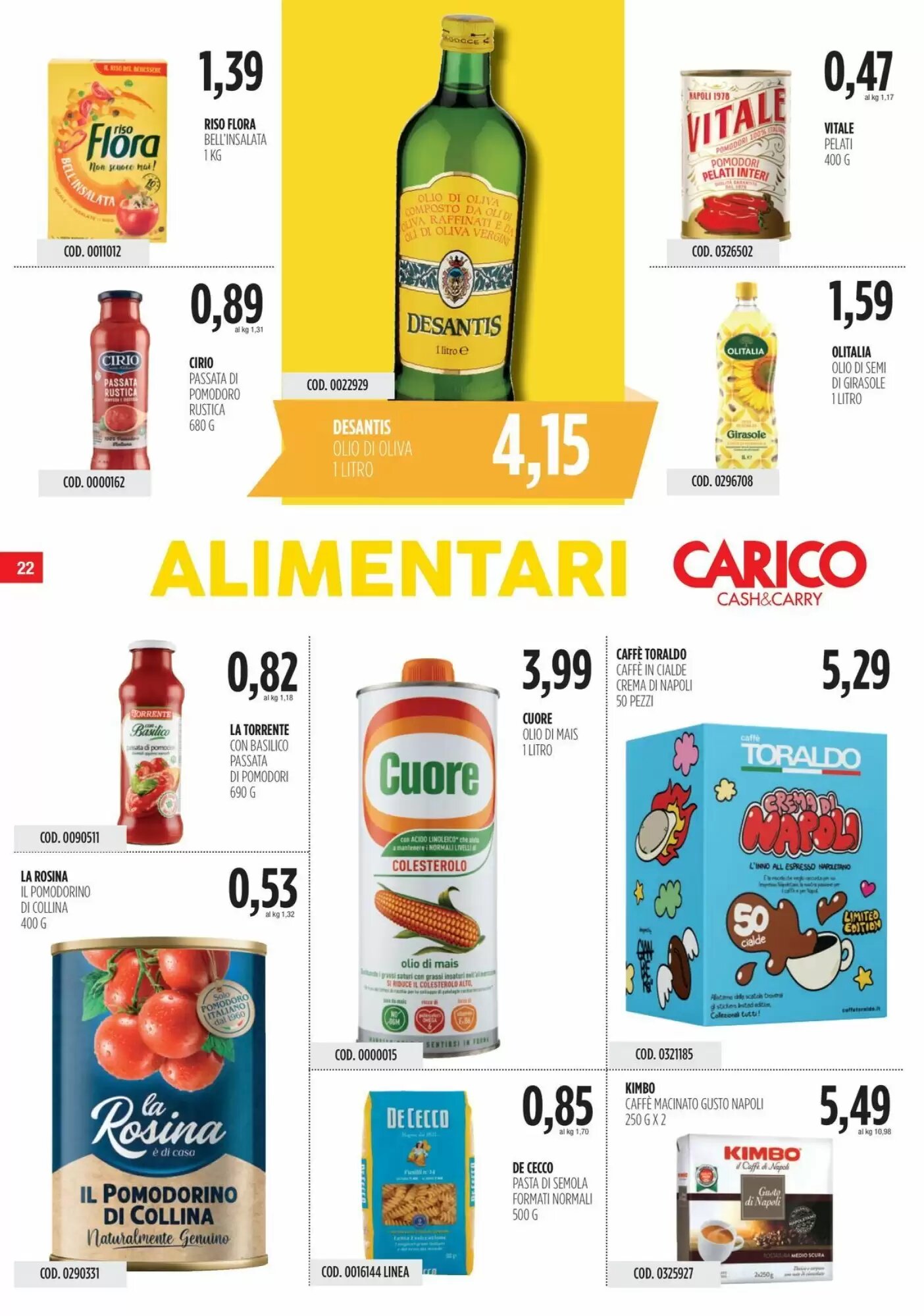 Volantino promozionale Carico Cash & Carry  valide dal 28/05/2026 - Pagina 22.