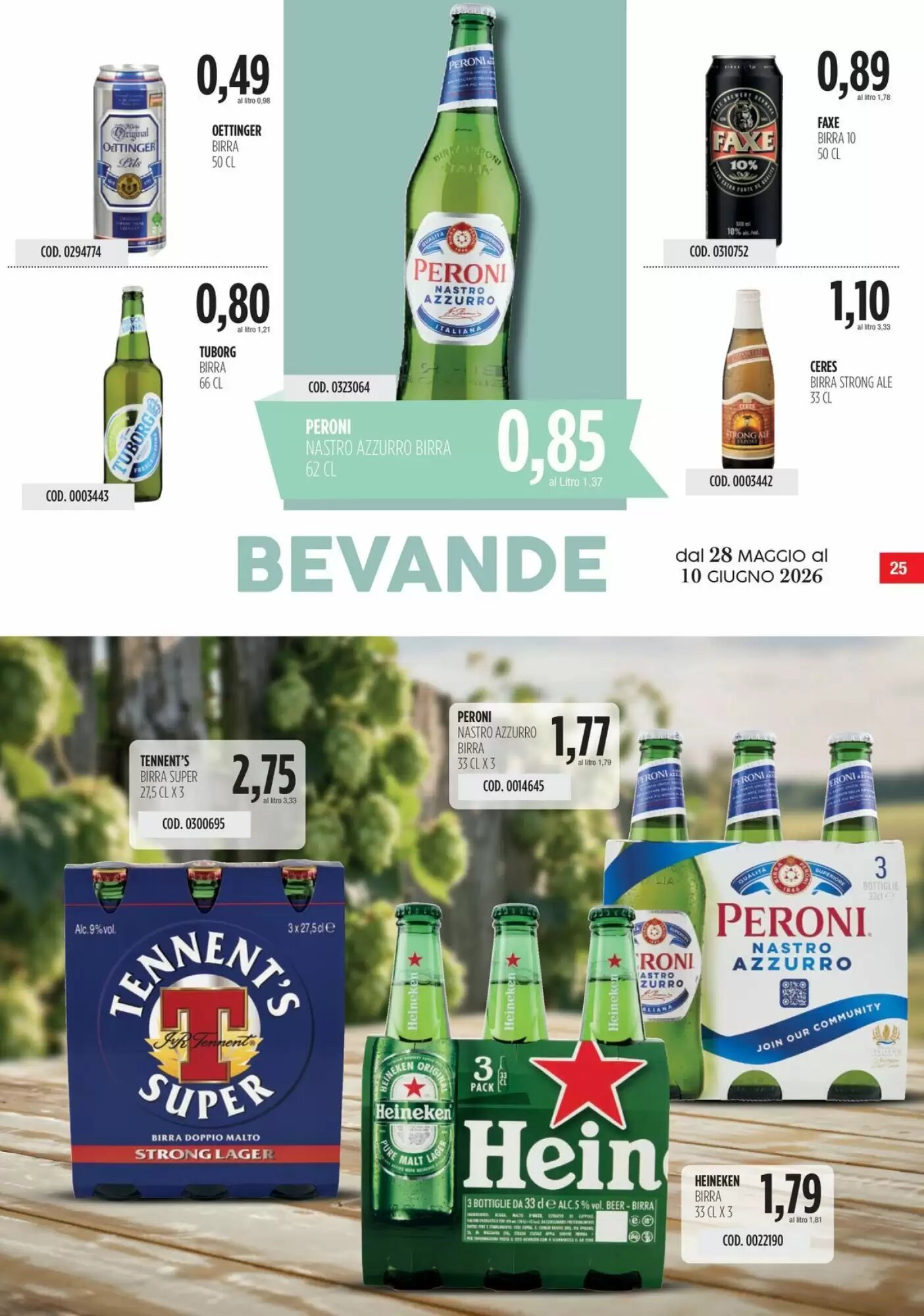 Volantino promozionale Carico Cash & Carry  valide dal 28/05/2026 - Pagina 25.