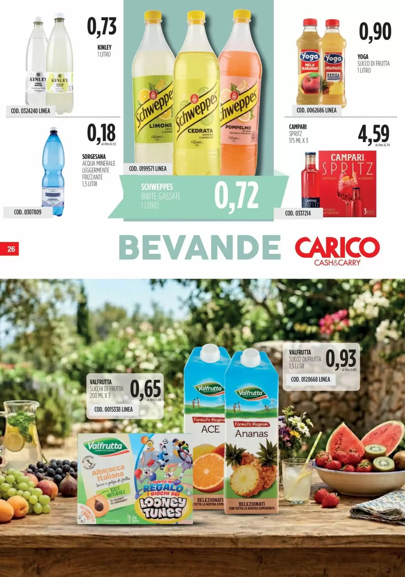 Volantino promozionale Carico Cash & Carry  valide dal 28/05/2026 - Pagina 26.