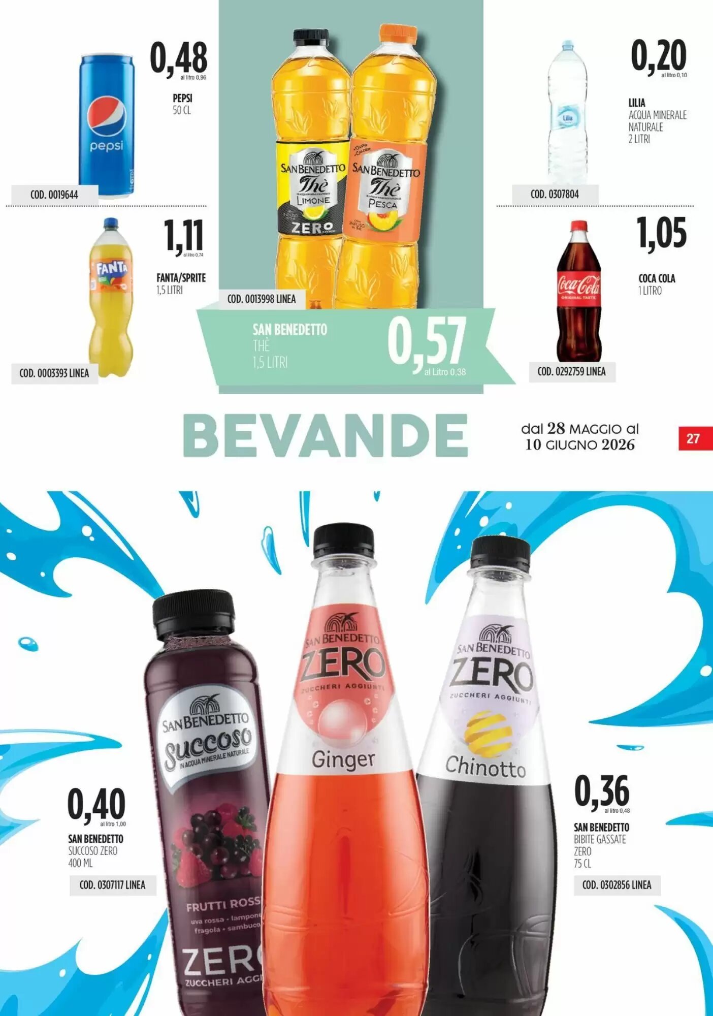Volantino promozionale Carico Cash & Carry  valide dal 28/05/2026 - Pagina 27.