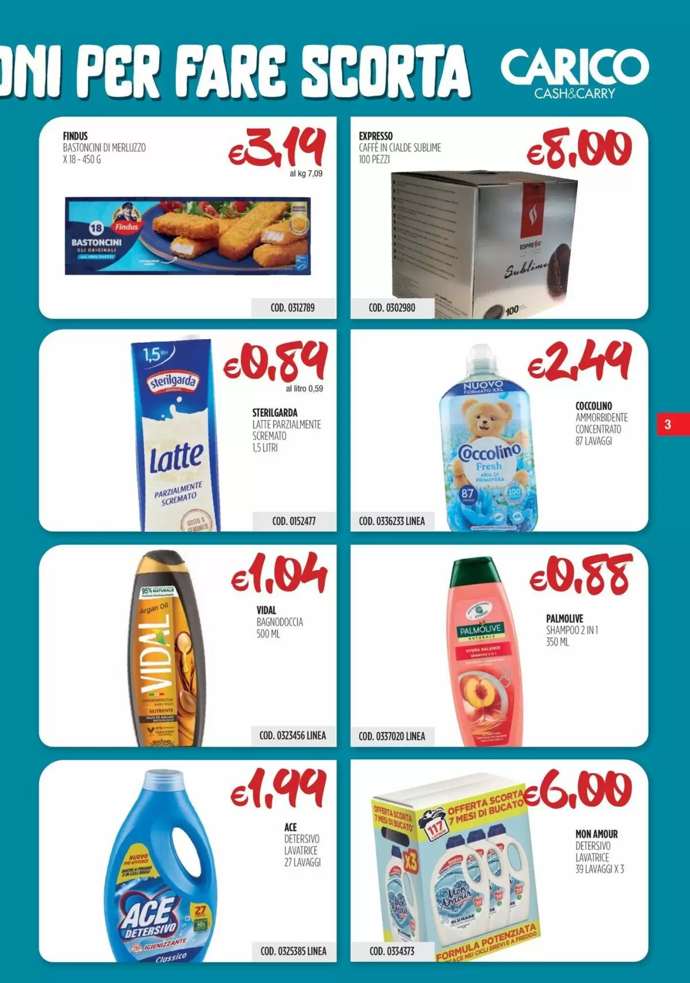 Volantino promozionale Carico Cash & Carry  valide dal 28/05/2026 - Pagina 3.