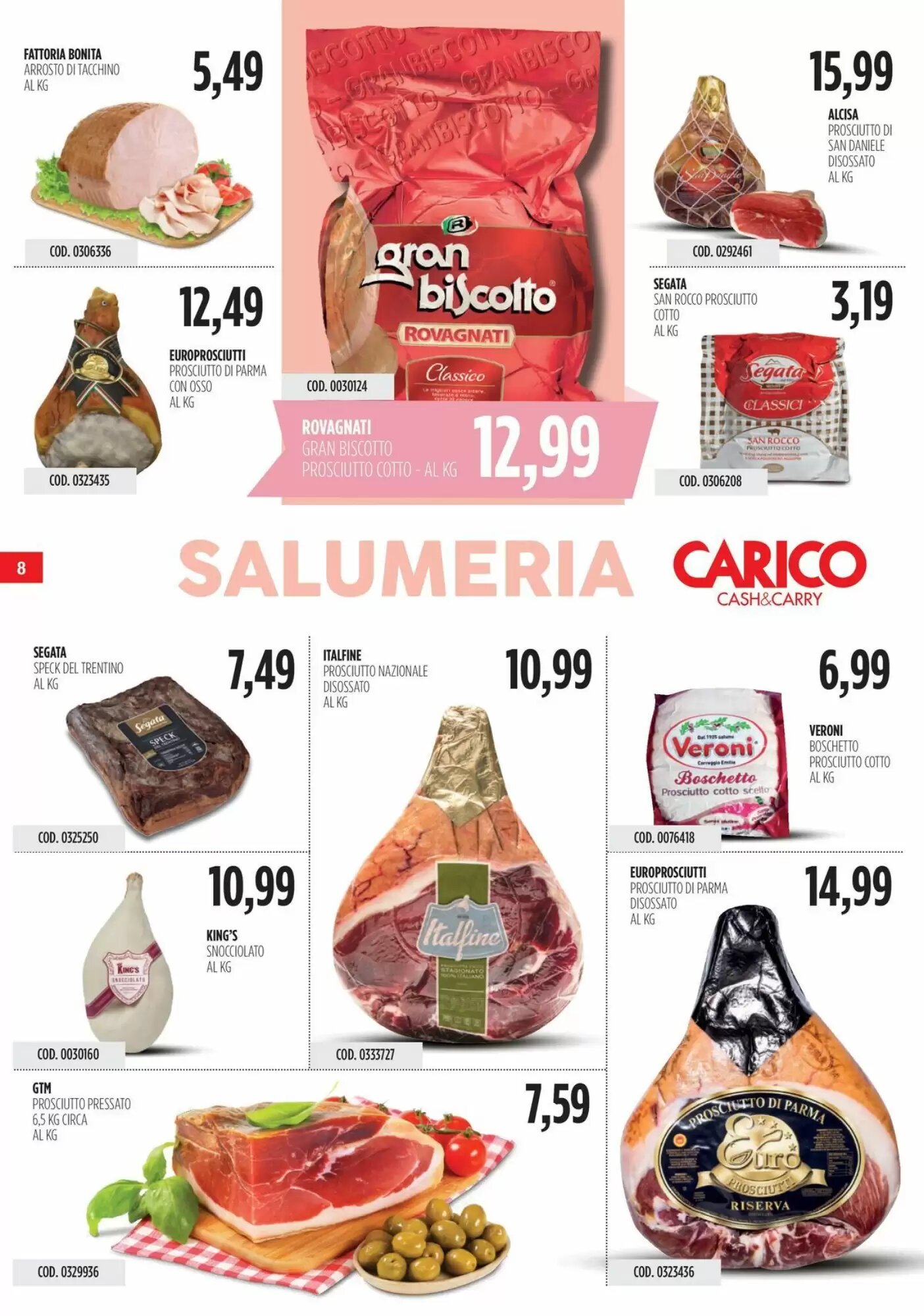 Volantino promozionale Carico Cash & Carry  valide dal 28/05/2026 - Pagina 8.