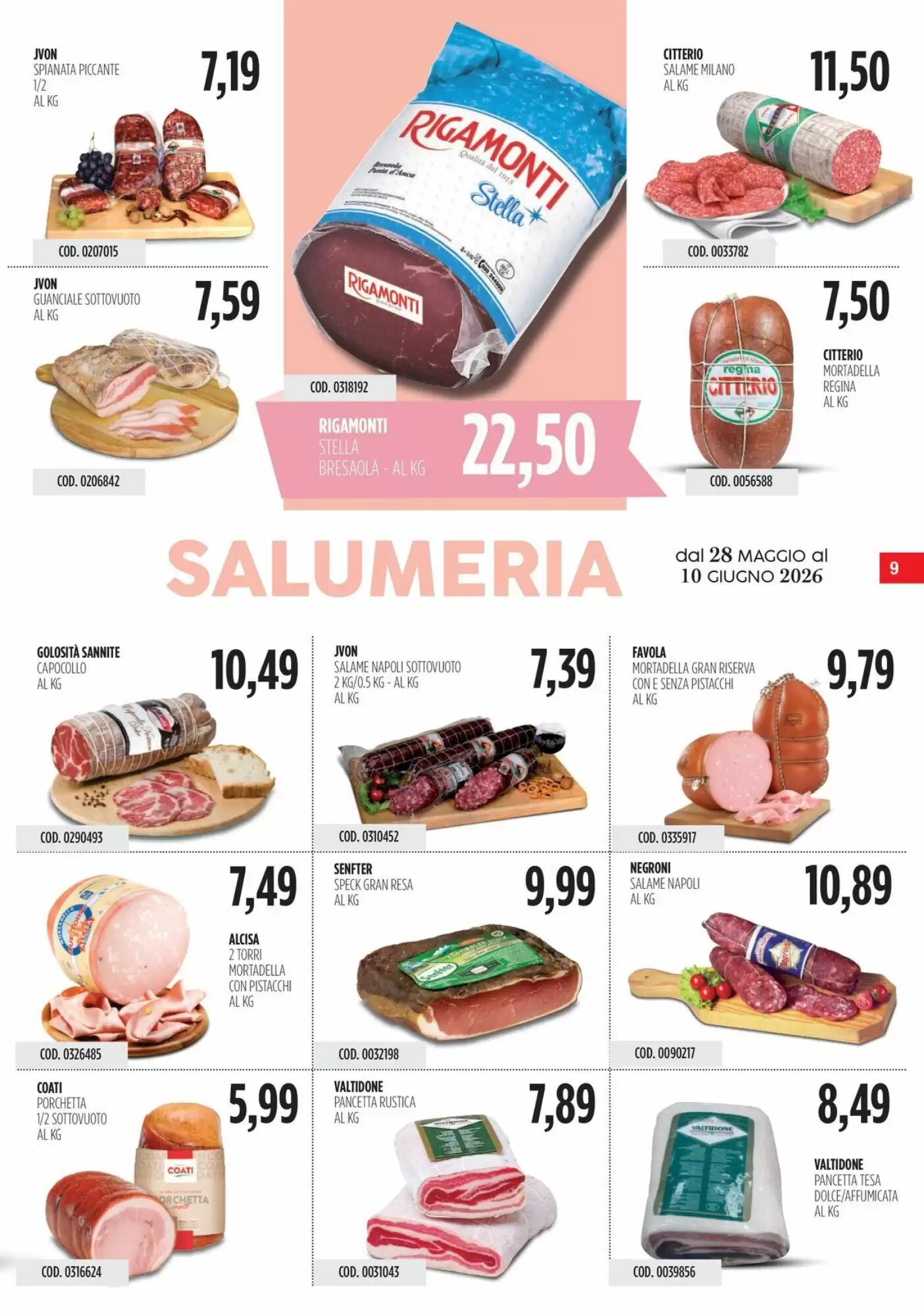 Volantino promozionale Carico Cash & Carry  valide dal 28/05/2026 - Pagina 9.