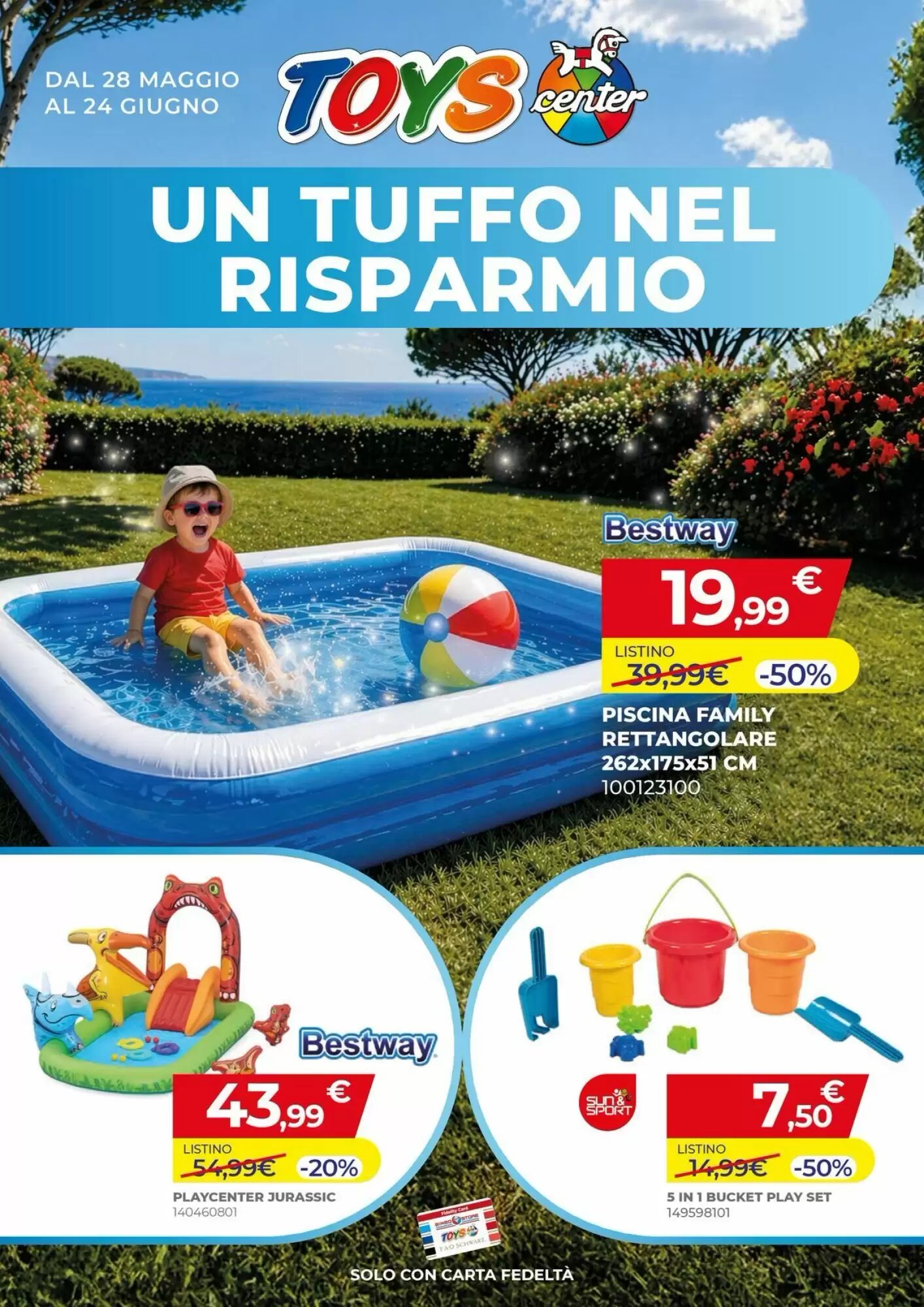 Volantino promozionale Toys Center  valide dal 28/05/2026 - Pagina 1.