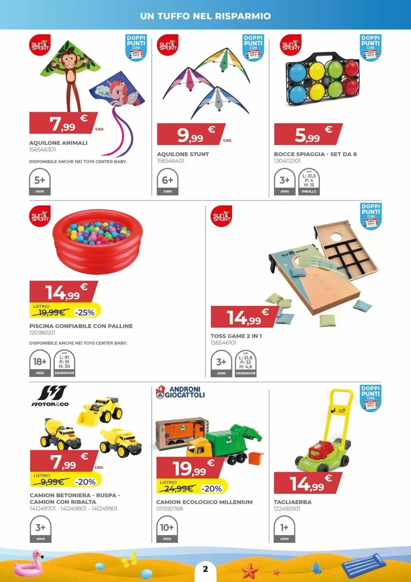 Volantino promozionale Toys Center  valide dal 28/05/2026 - Pagina 2.