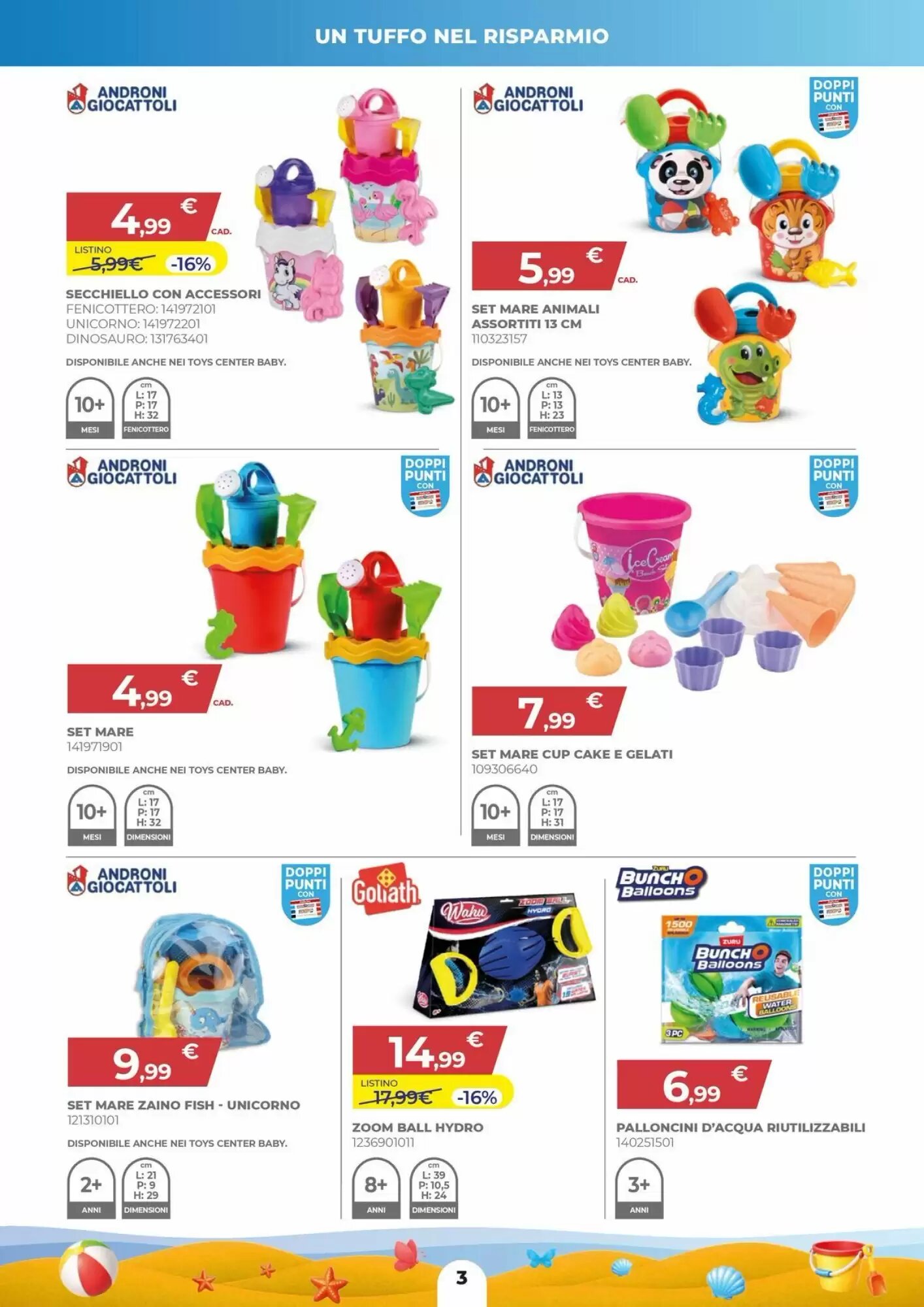 Volantino promozionale Toys Center  valide dal 28/05/2026 - Pagina 3.