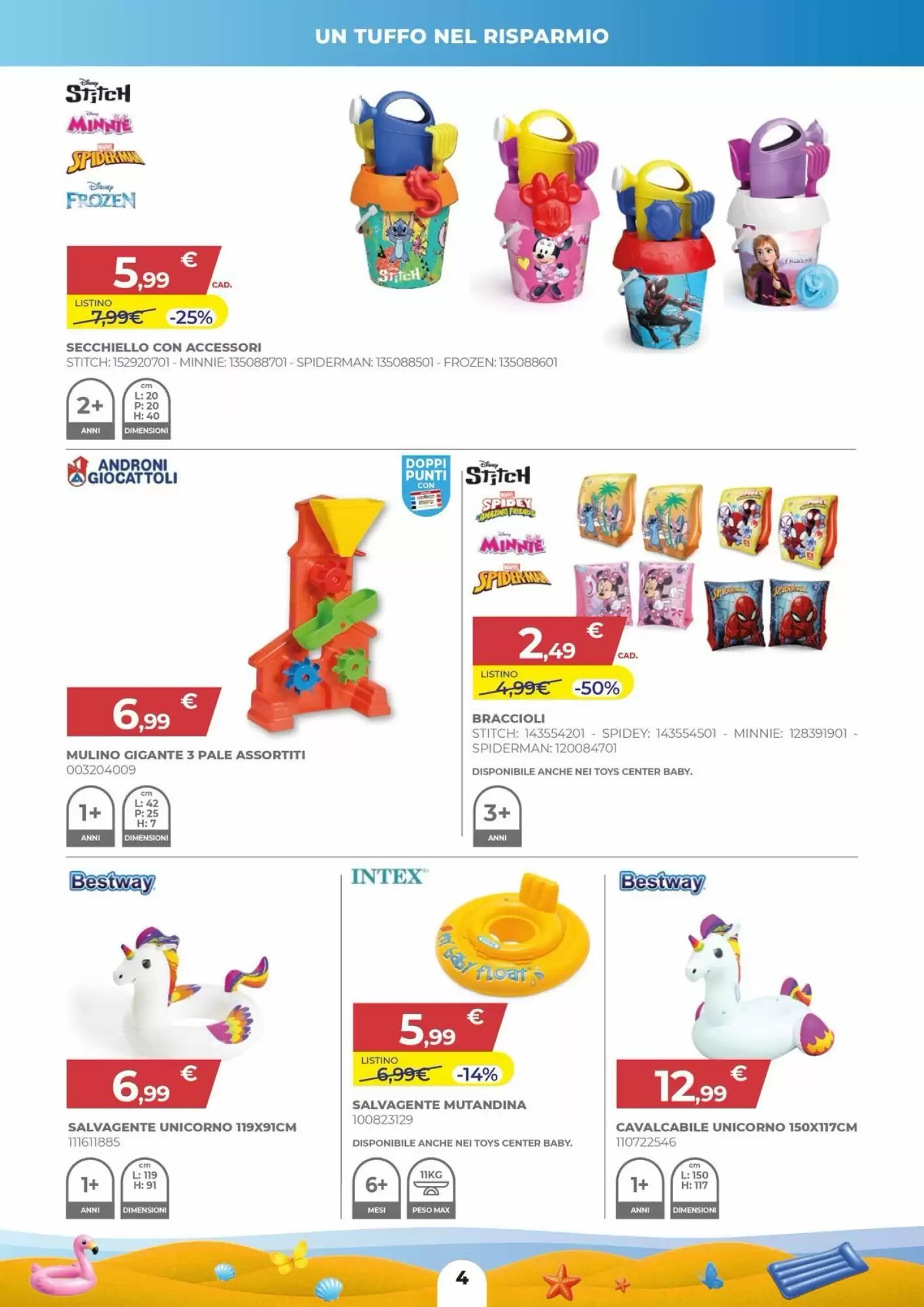 Volantino promozionale Toys Center  valide dal 28/05/2026 - Pagina 4.