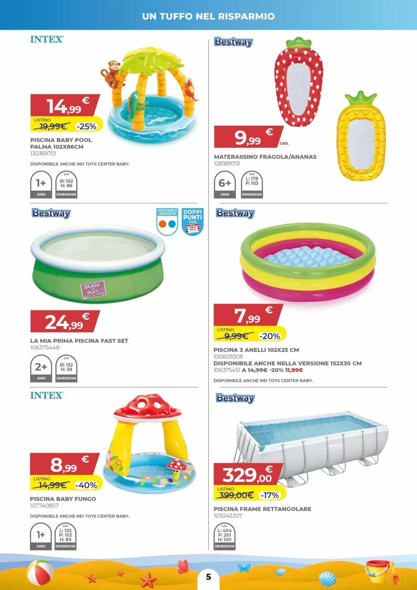 Volantino promozionale Toys Center  valide dal 28/05/2026 - Pagina 5.