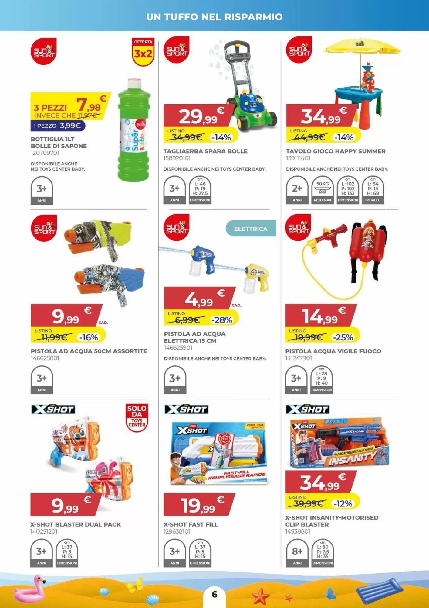 Volantino promozionale Toys Center  valide dal 28/05/2026 - Pagina 6.
