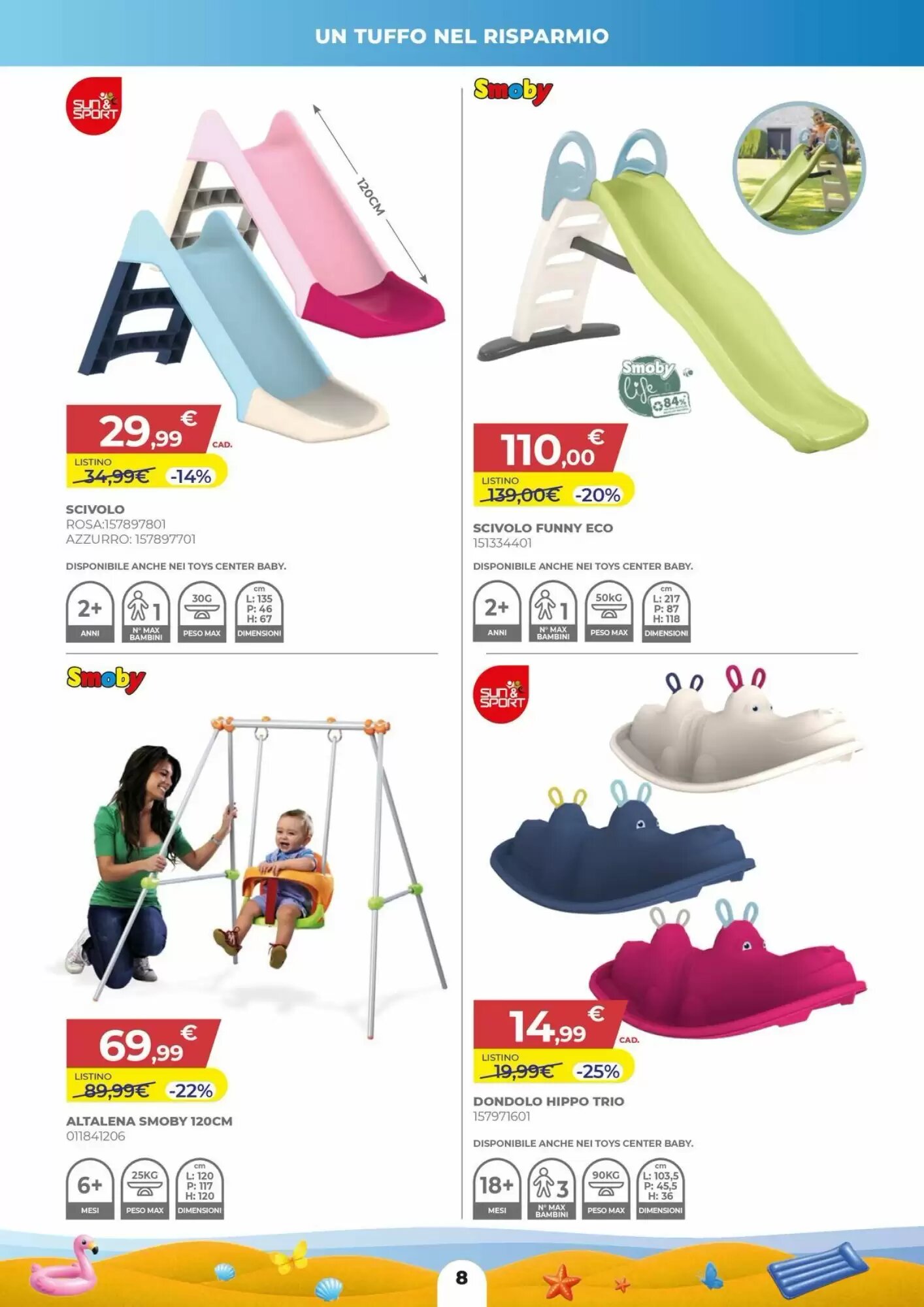 Volantino promozionale Toys Center  valide dal 28/05/2026 - Pagina 8.