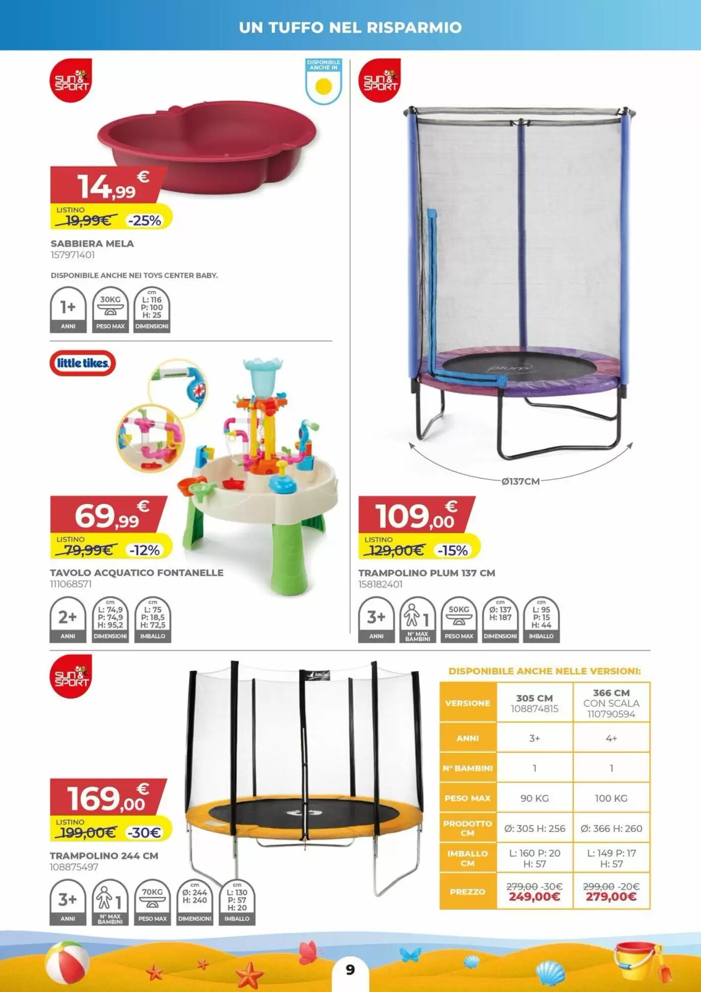 Volantino promozionale Toys Center  valide dal 28/05/2026 - Pagina 9.