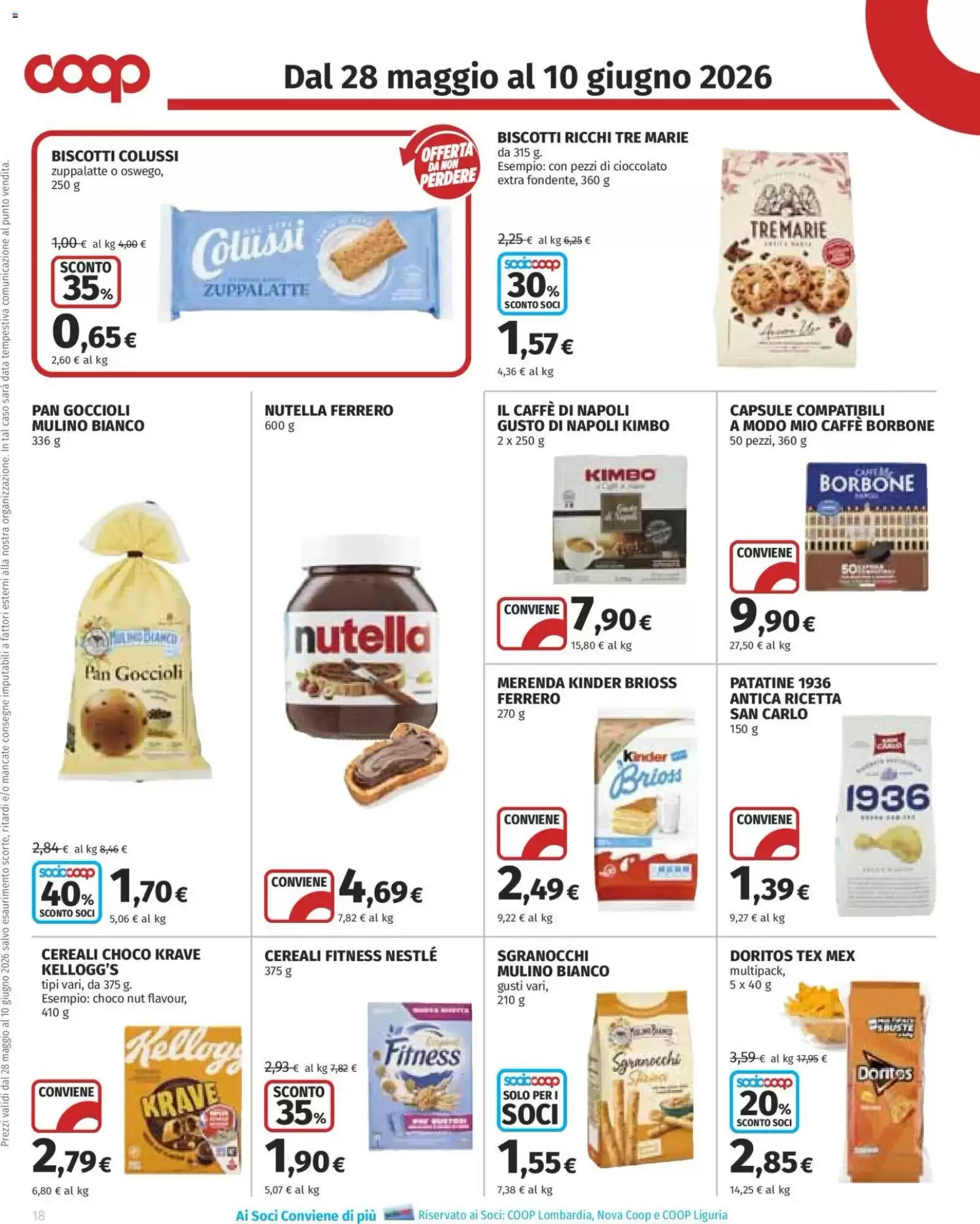 Volantino promozionale Coop Superstore  valide dal 28/05/2026 - Pagina 18.