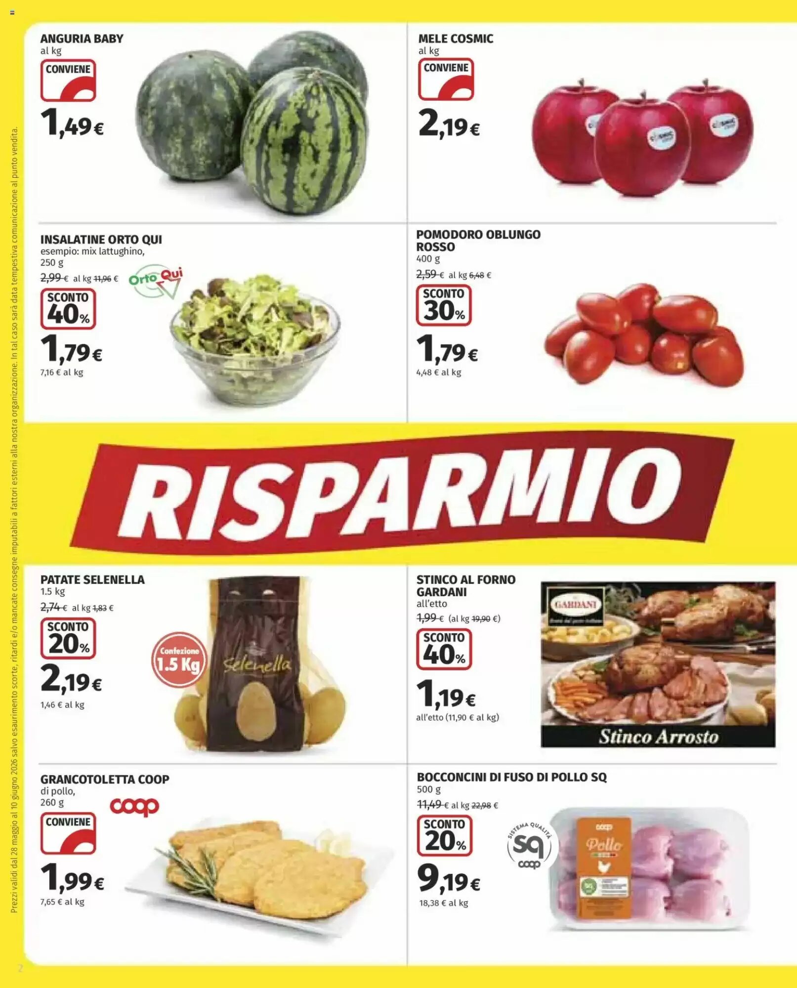 Volantino promozionale Coop Superstore  valide dal 28/05/2026 - Pagina 2.