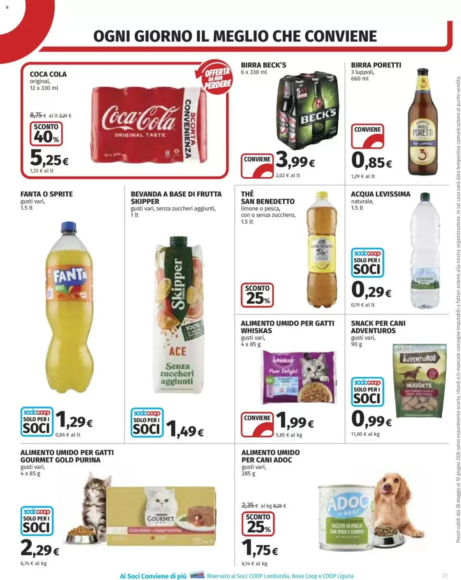 Volantino promozionale Coop Superstore  valide dal 28/05/2026 - Pagina 21.