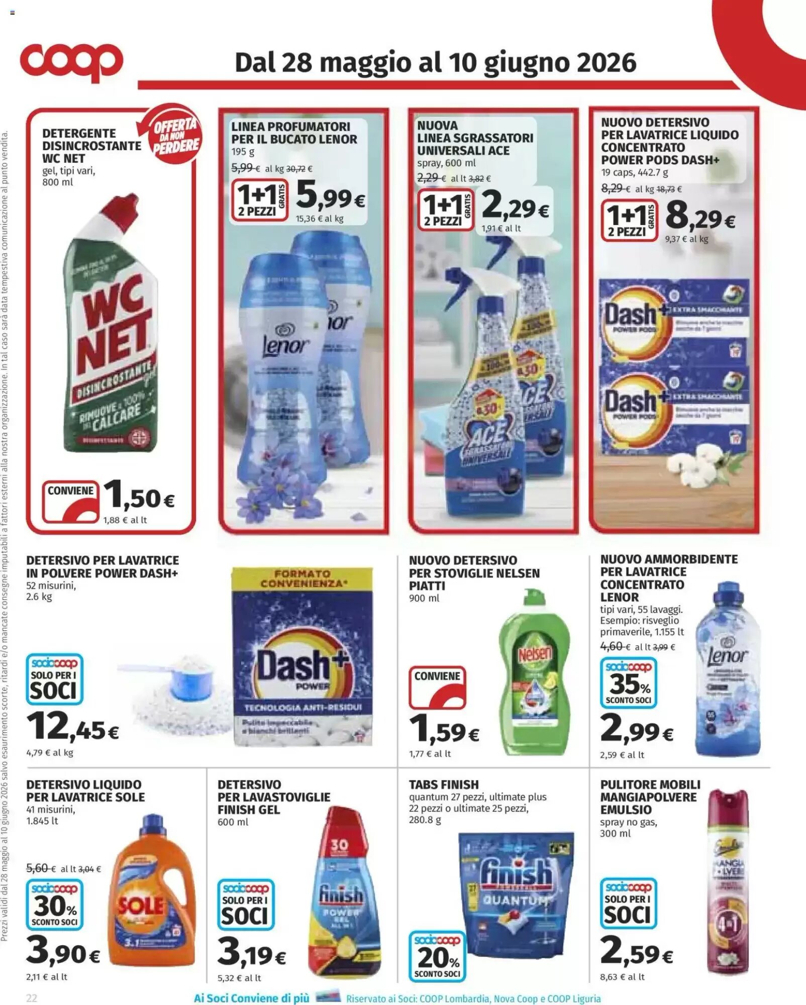 Volantino promozionale Coop Superstore  valide dal 28/05/2026 - Pagina 22.