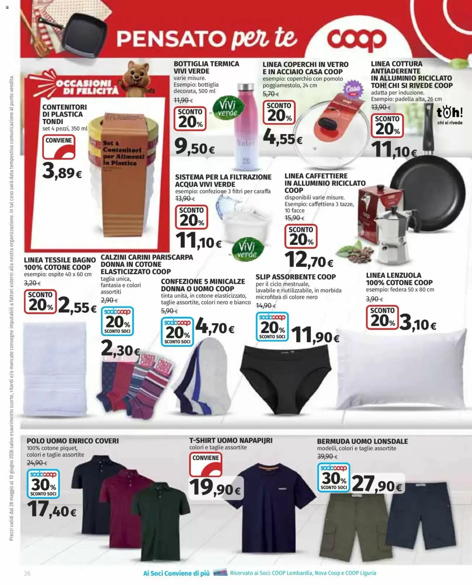 Volantino promozionale Coop Superstore  valide dal 28/05/2026 - Pagina 26.
