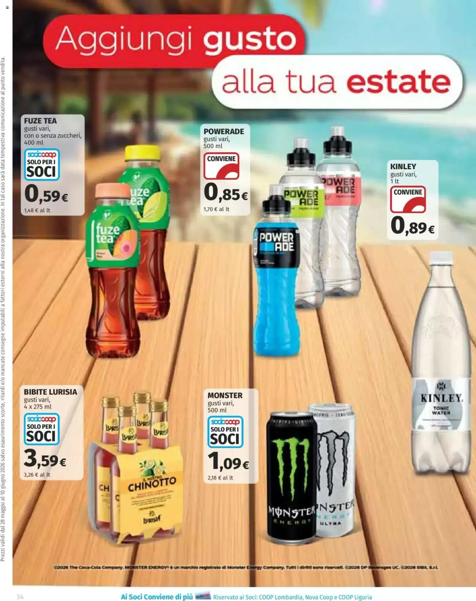 Volantino promozionale Coop Superstore  valide dal 28/05/2026 - Pagina 34.