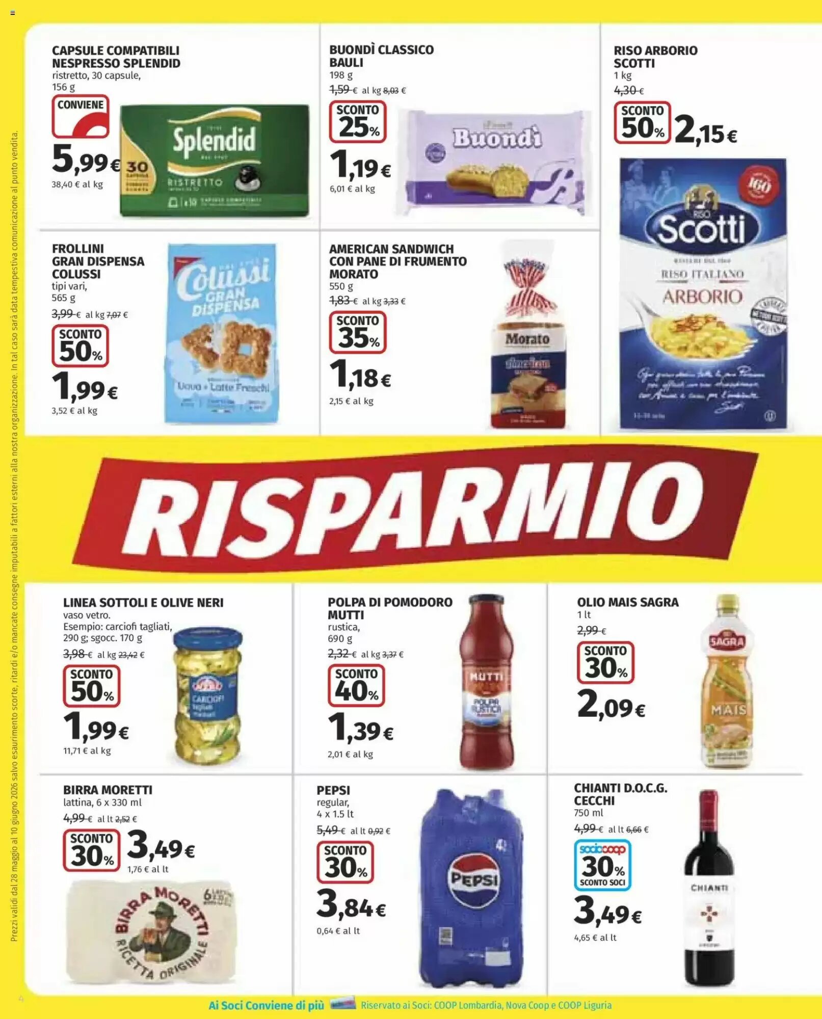 Volantino promozionale Coop Superstore  valide dal 28/05/2026 - Pagina 4.