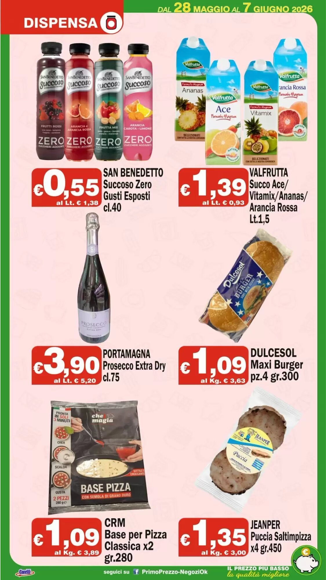 Volantino promozionale Primo Prezzo  valide dal 28/05/2026 - Pagina 10.
