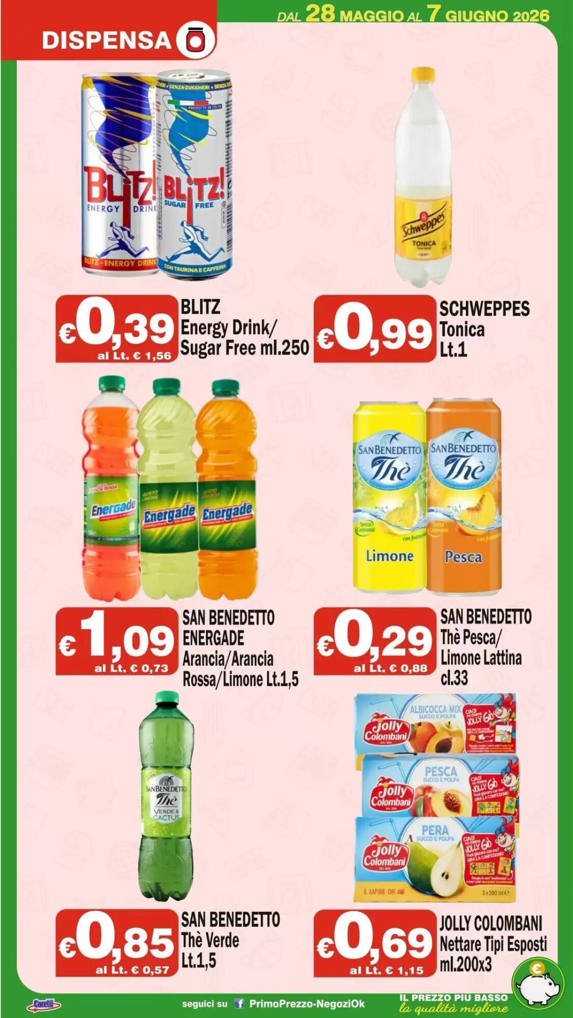 Volantino promozionale Primo Prezzo  valide dal 28/05/2026 - Pagina 12.