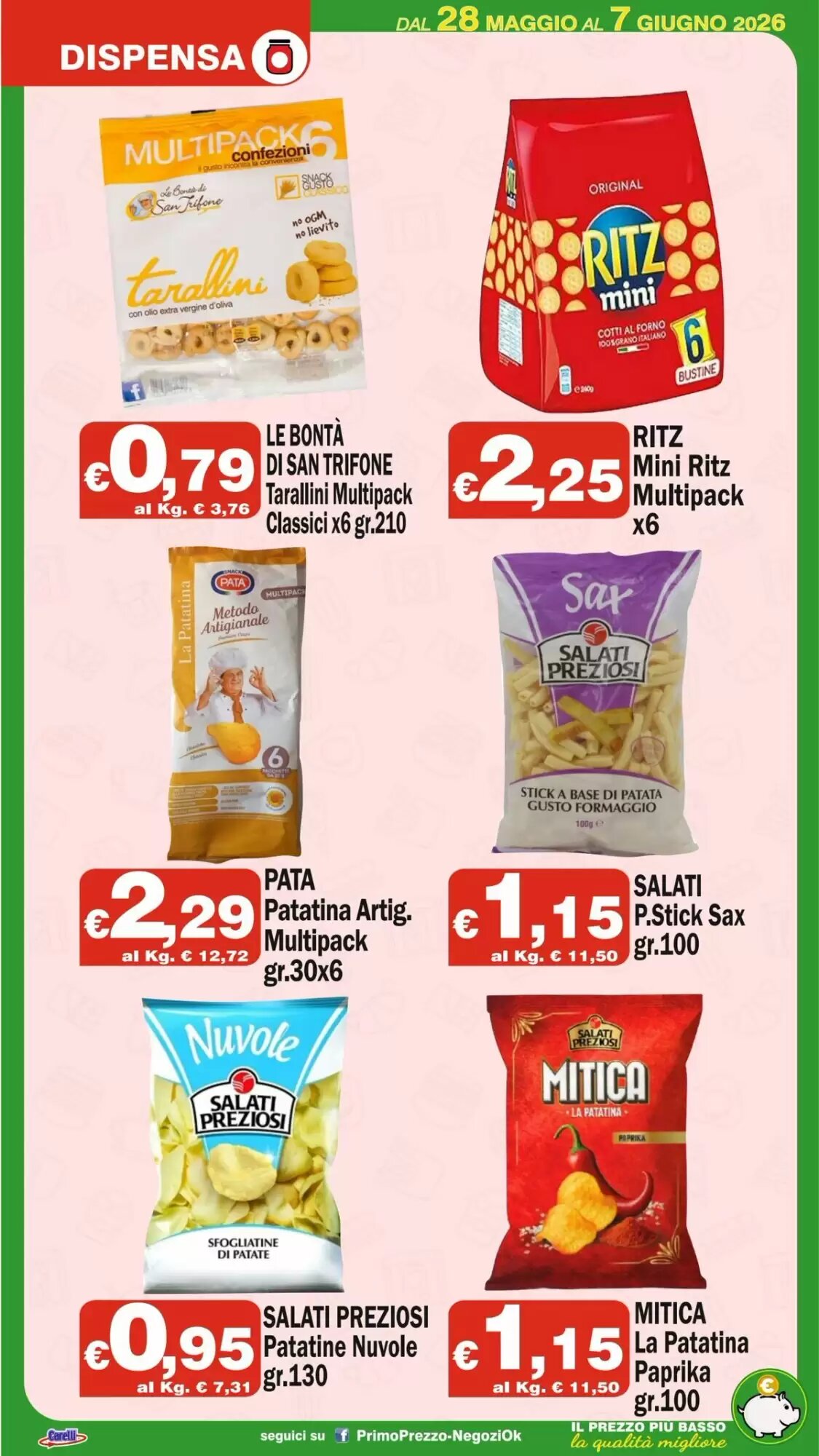 Volantino promozionale Primo Prezzo  valide dal 28/05/2026 - Pagina 13.