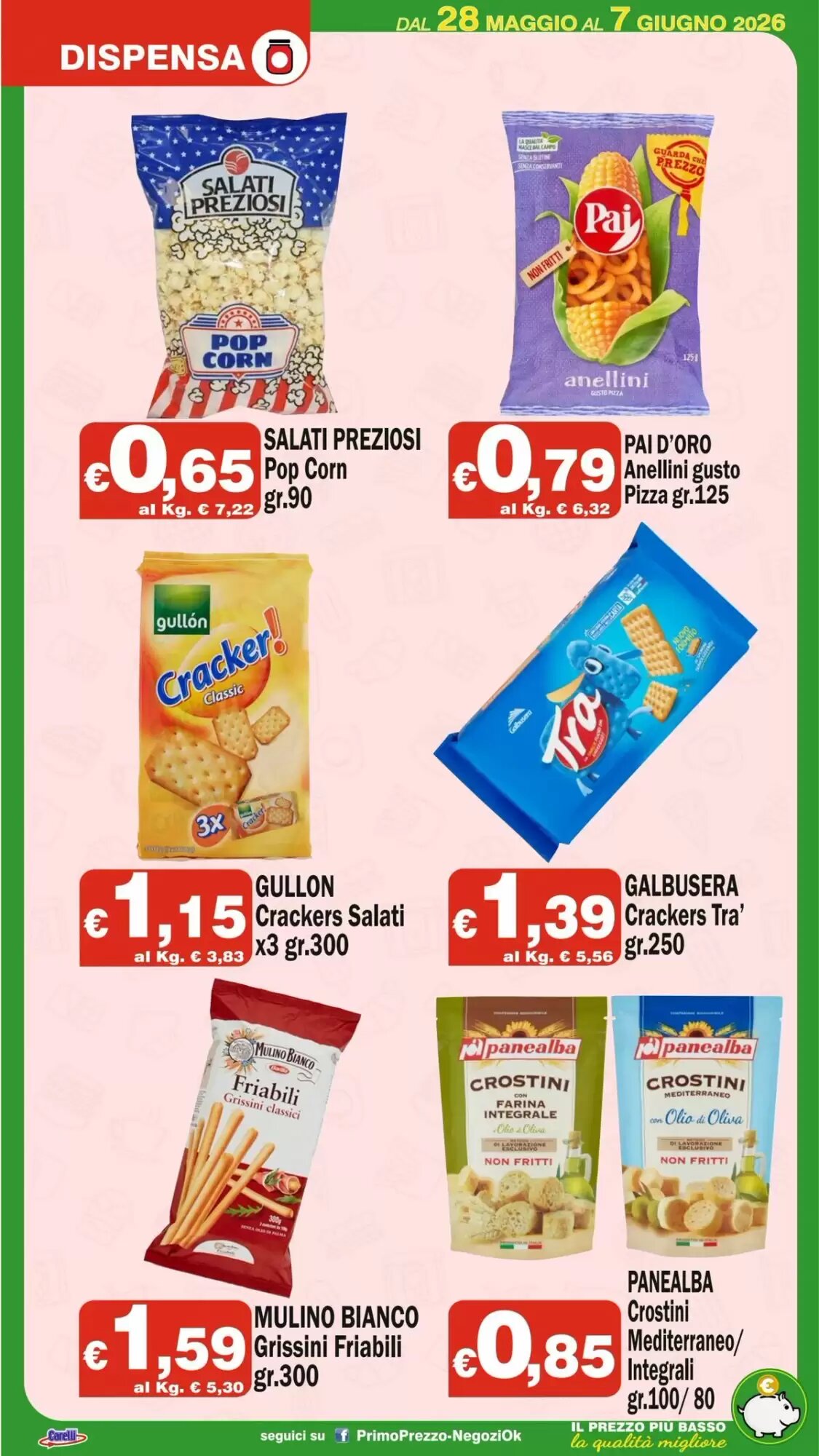 Volantino promozionale Primo Prezzo  valide dal 28/05/2026 - Pagina 14.