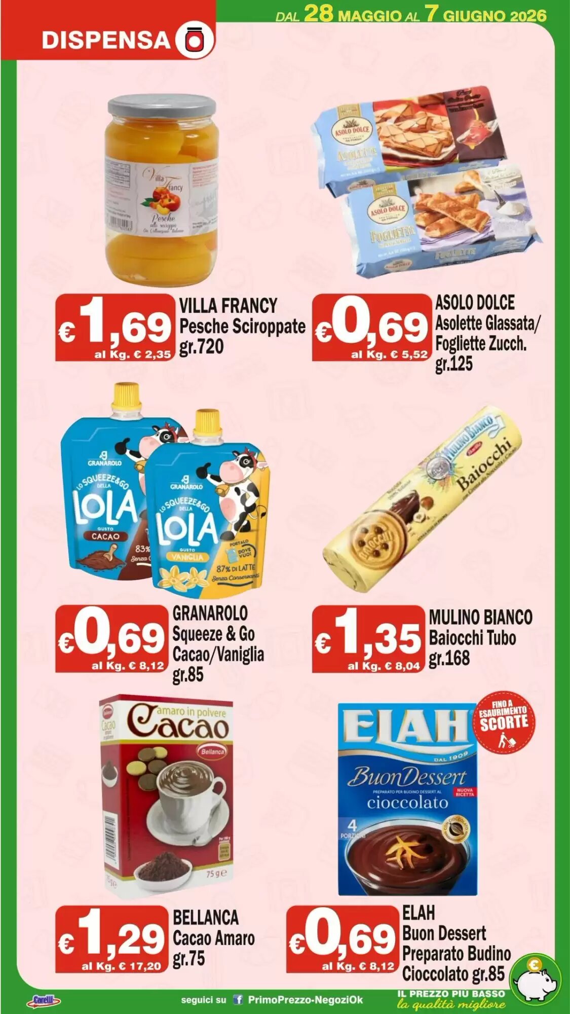 Volantino promozionale Primo Prezzo  valide dal 28/05/2026 - Pagina 15.