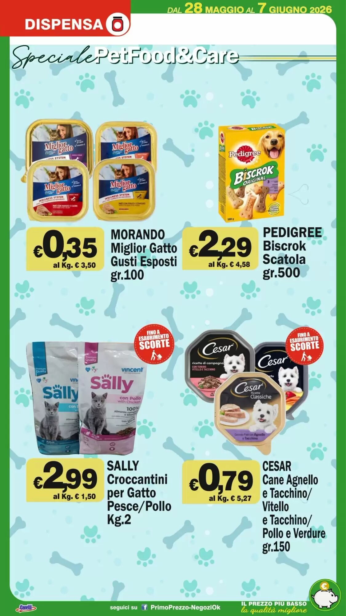 Volantino promozionale Primo Prezzo  valide dal 28/05/2026 - Pagina 19.