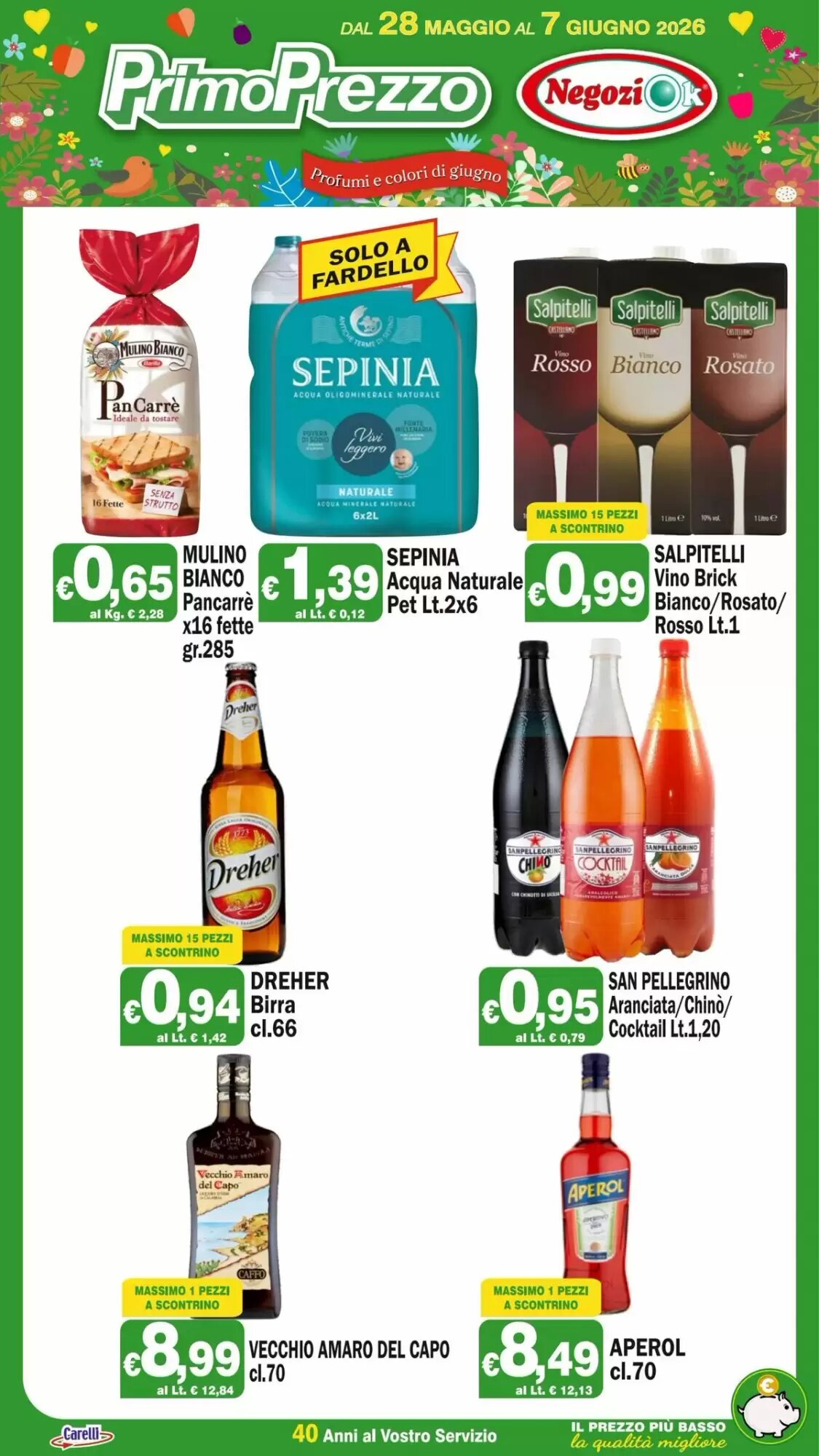 Volantino promozionale Primo Prezzo  valide dal 28/05/2026 - Pagina 2.