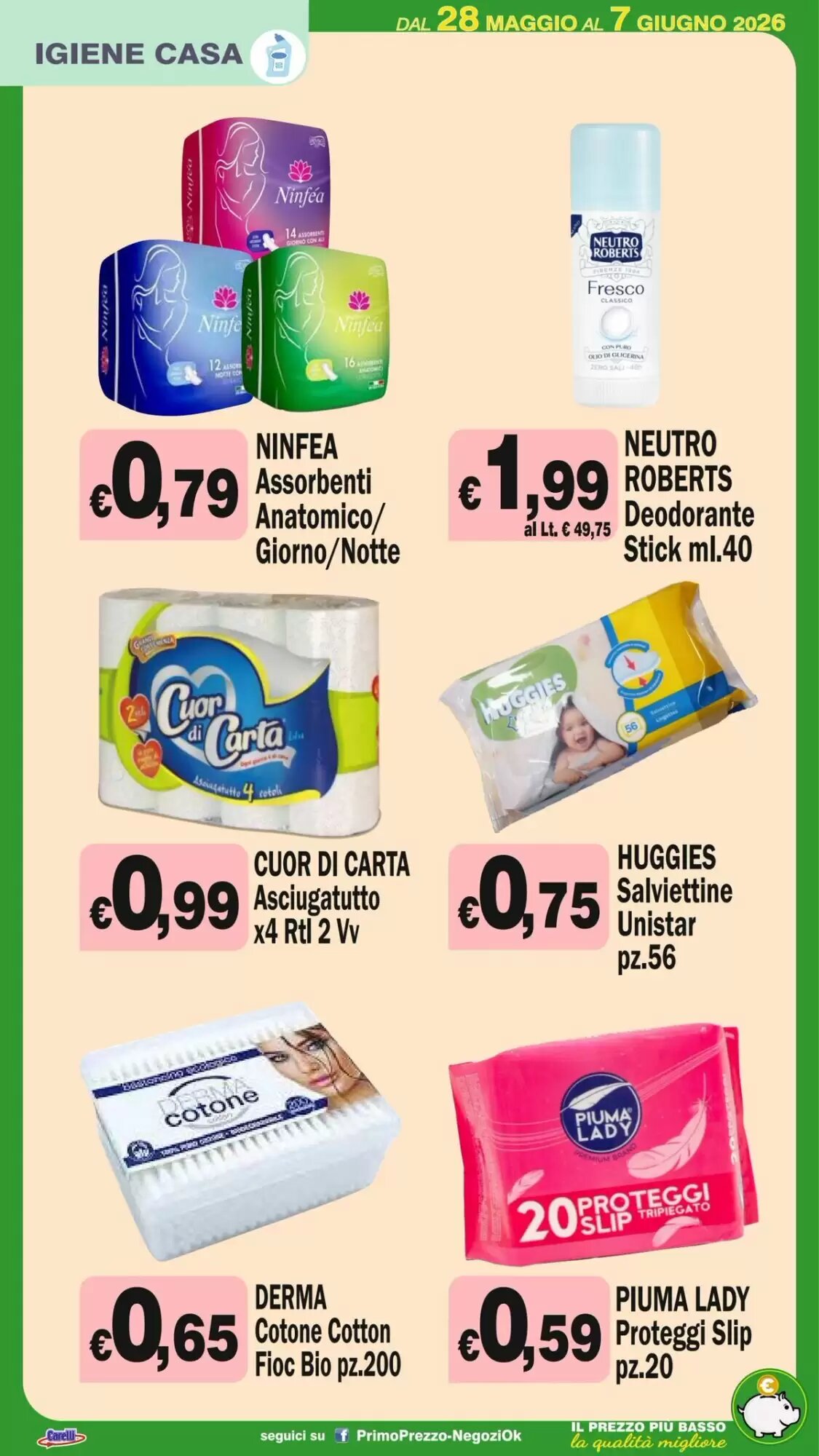 Volantino promozionale Primo Prezzo  valide dal 28/05/2026 - Pagina 26.