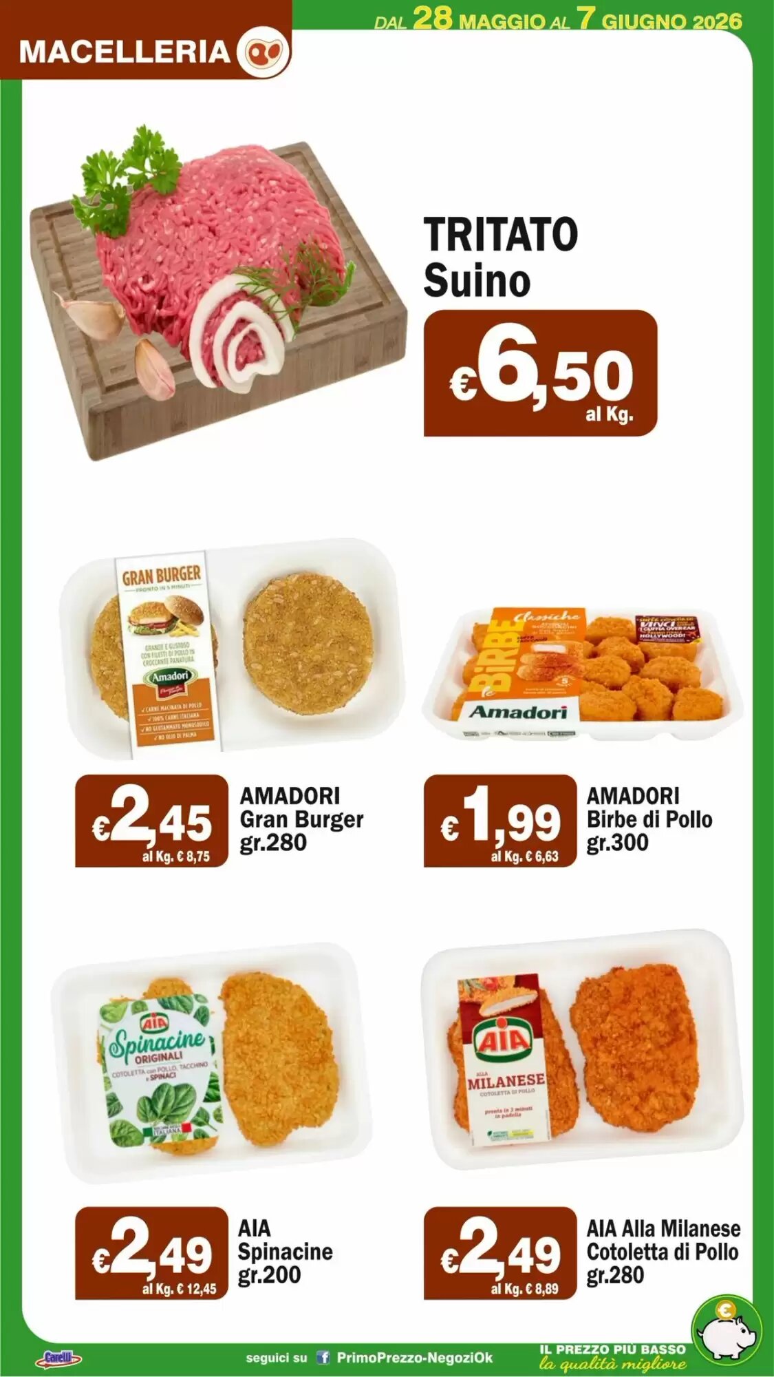 Volantino promozionale Primo Prezzo  valide dal 28/05/2026 - Pagina 33.