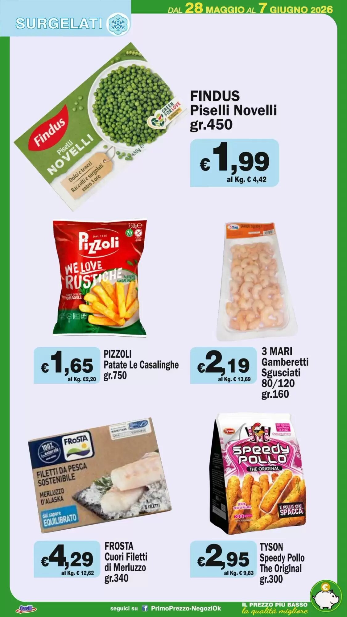 Volantino promozionale Primo Prezzo  valide dal 28/05/2026 - Pagina 34.