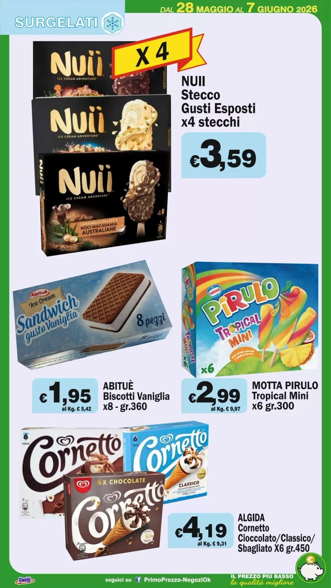Volantino promozionale Primo Prezzo  valide dal 28/05/2026 - Pagina 37.