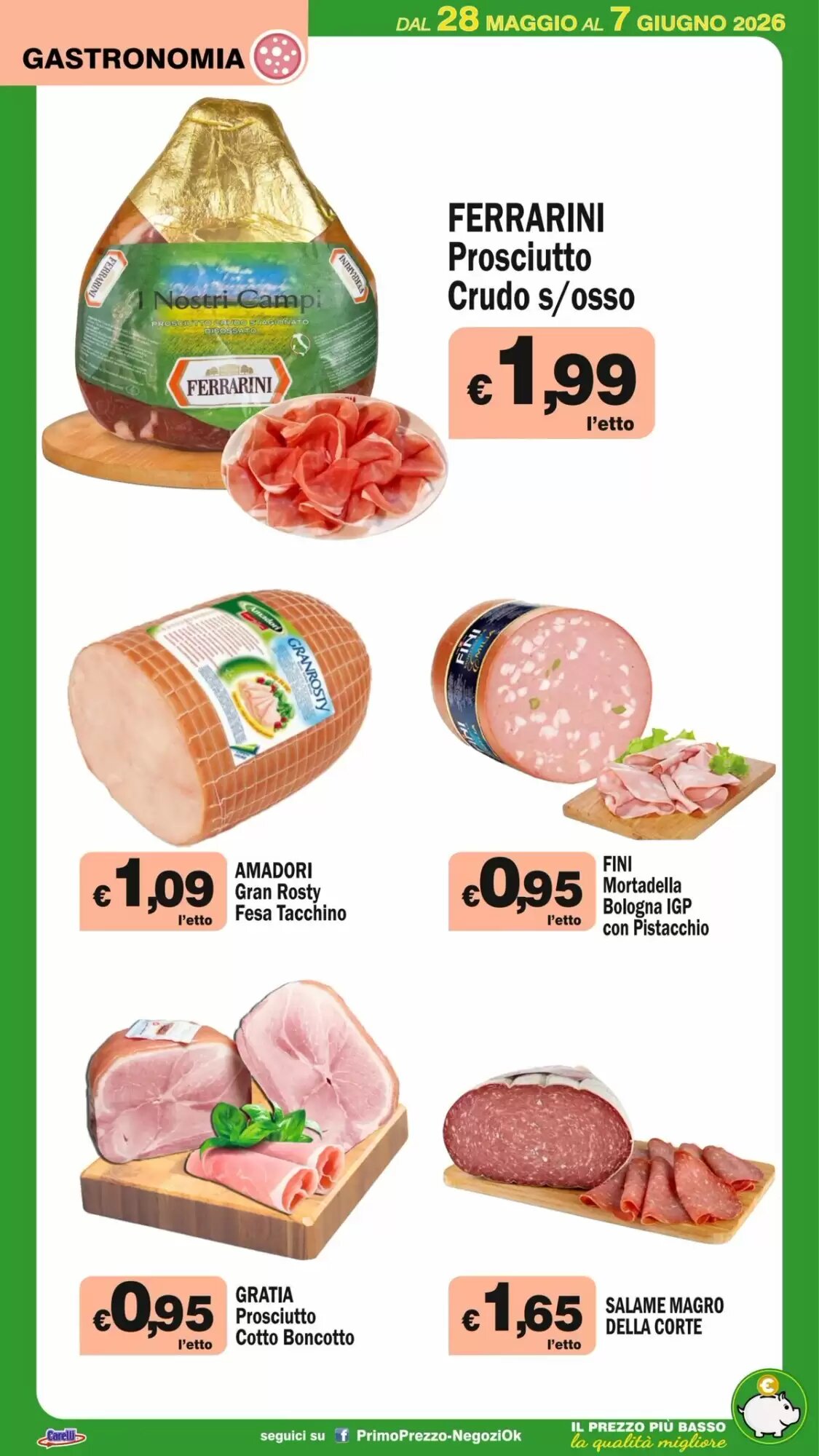 Volantino promozionale Primo Prezzo  valide dal 28/05/2026 - Pagina 39.