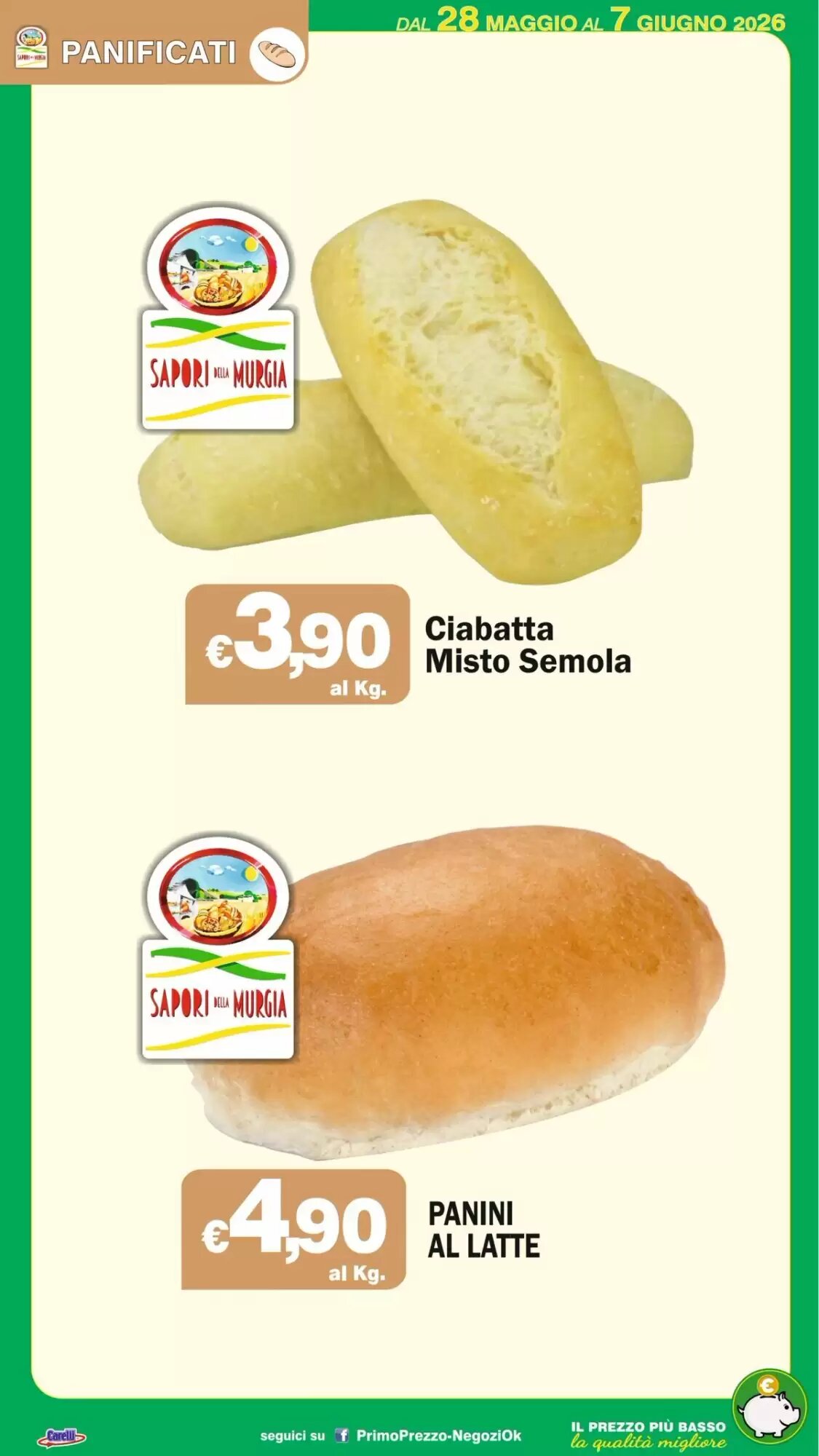 Volantino promozionale Primo Prezzo  valide dal 28/05/2026 - Pagina 40.